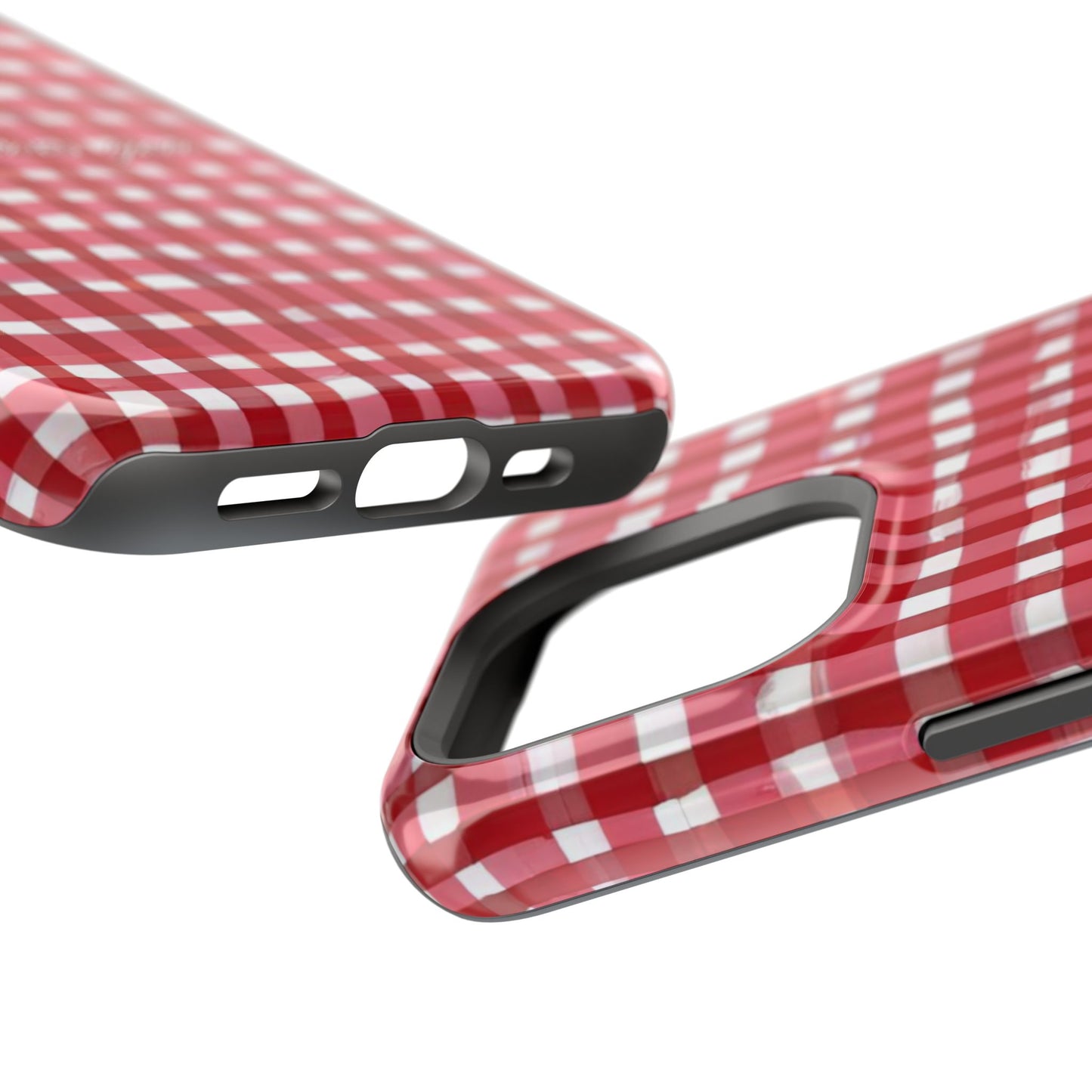 Jesus loves you Gingham MagSafe Phone Case
