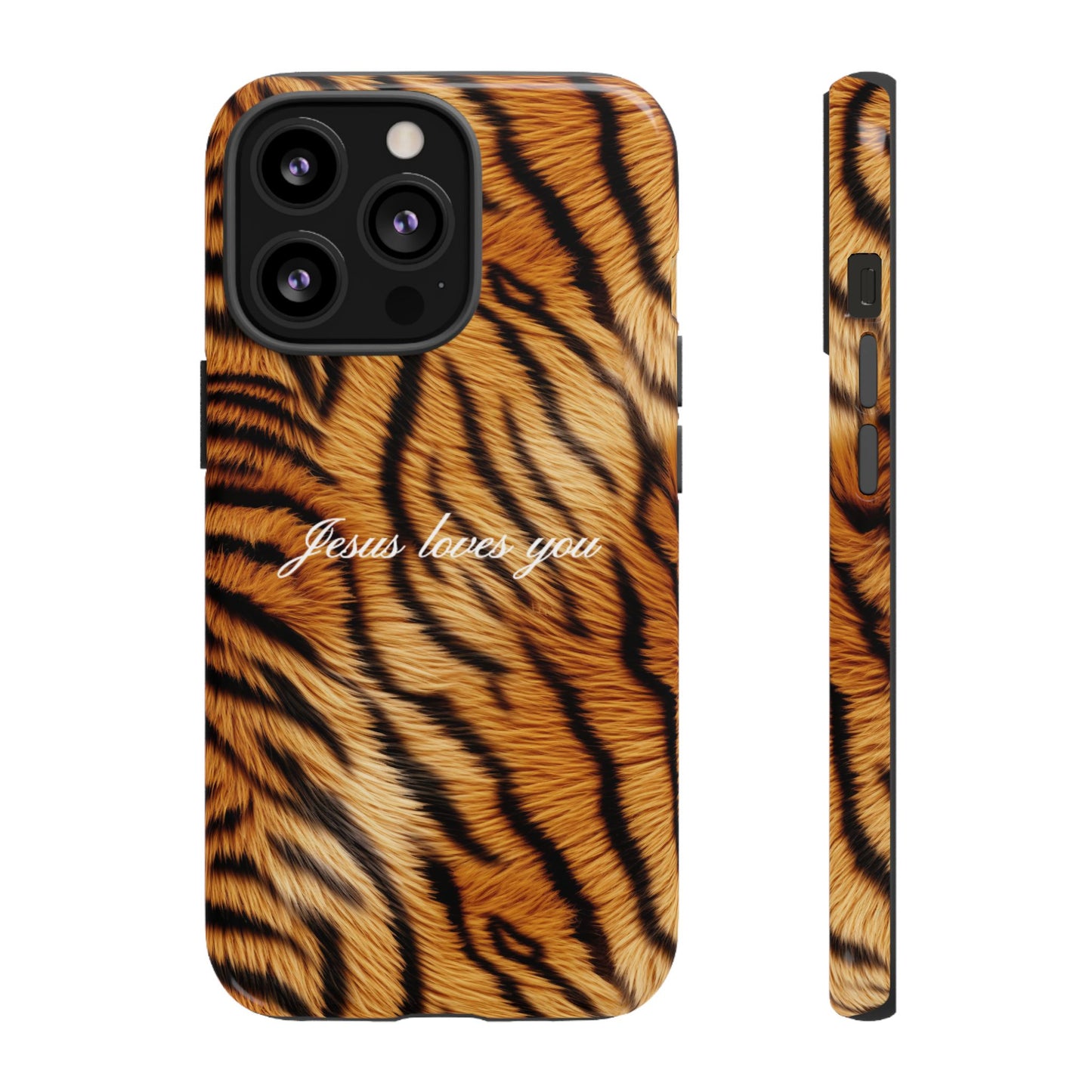 Jesus Loves You Tiger Phone Case