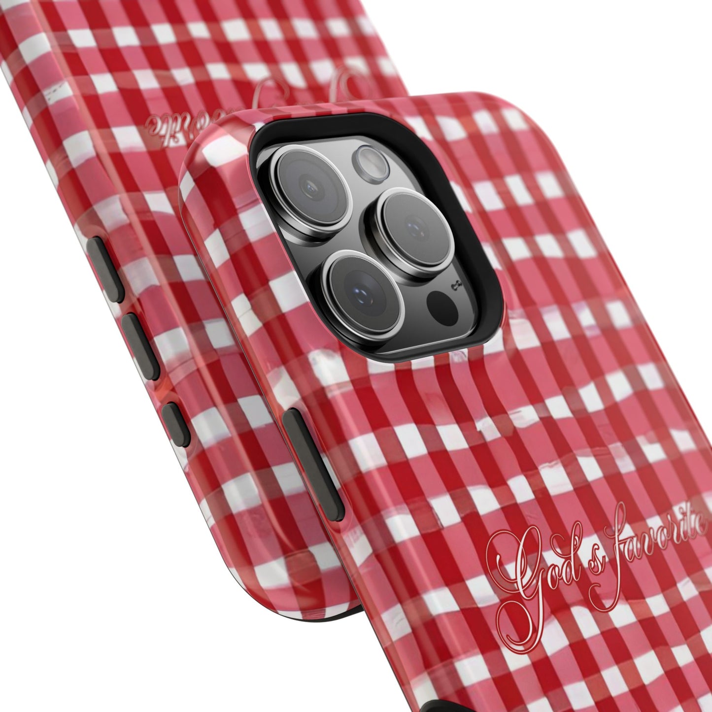 God’s favorite Gingham MagSafe Phone Case