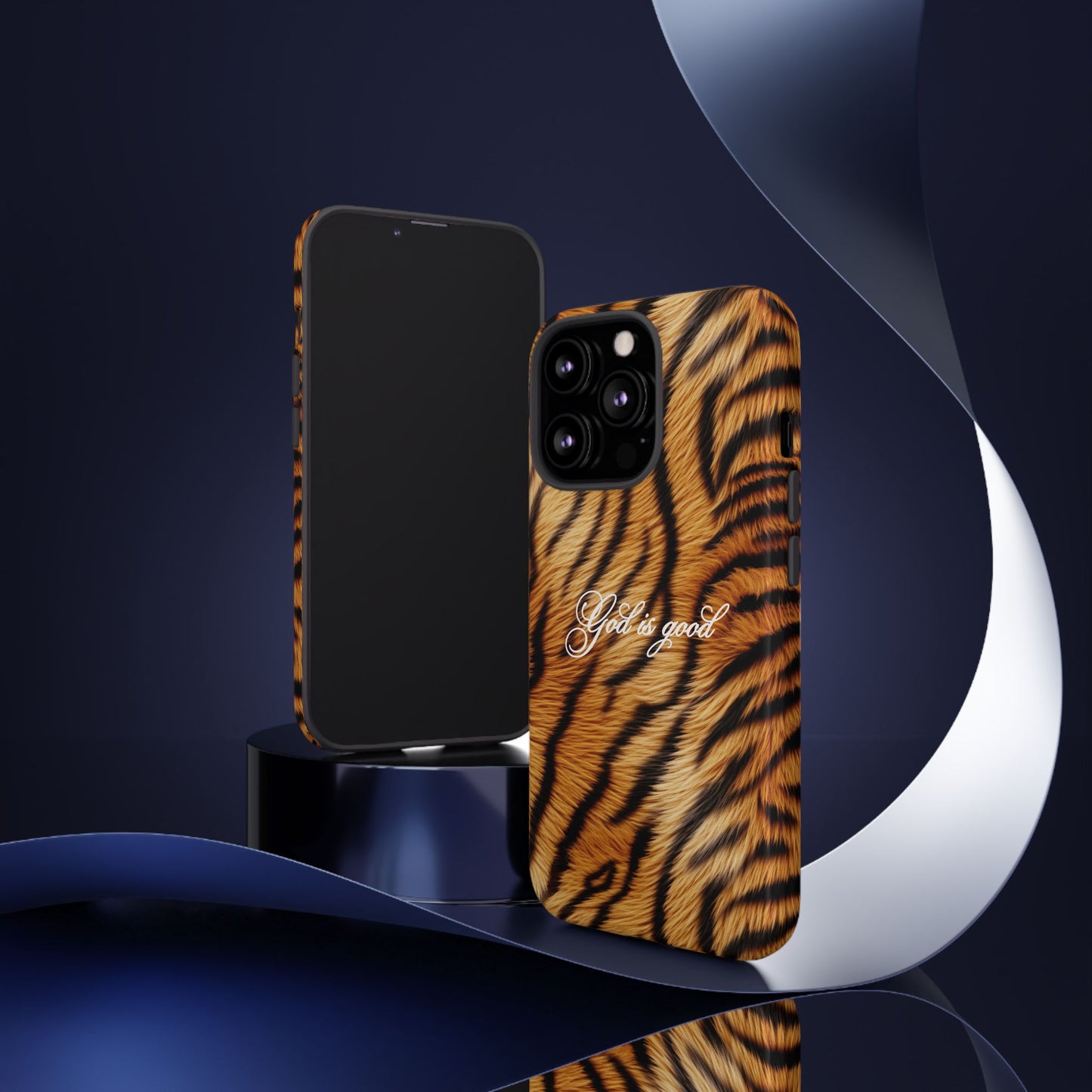 God is good Tiger Phone Case