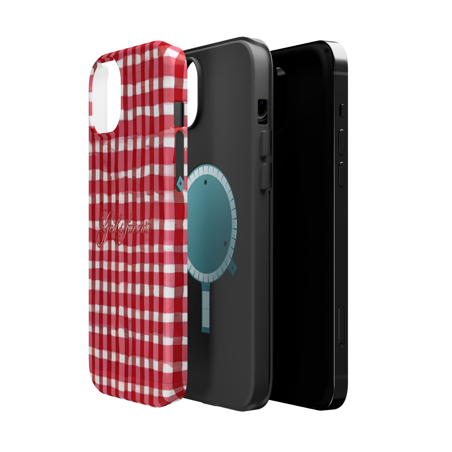 God’s favorite Gingham MagSafe Phone Case