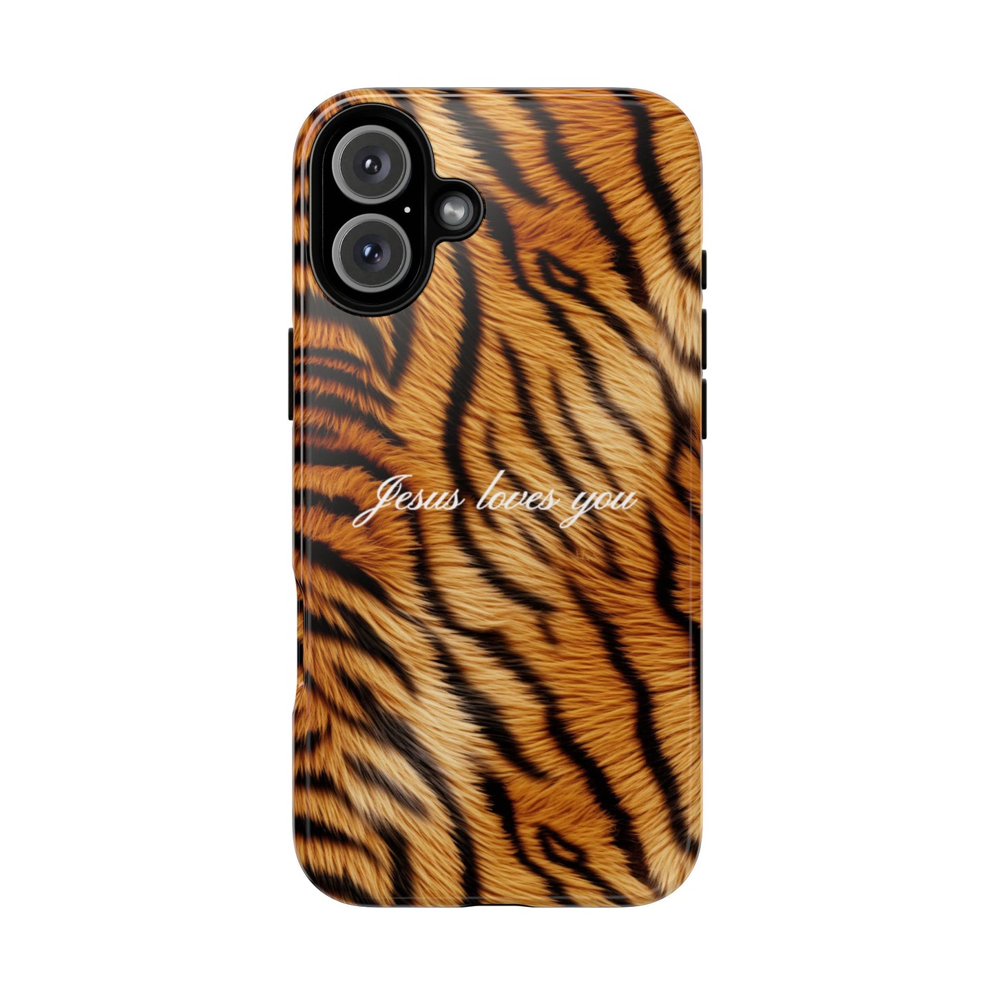 Jesus Loves You Tiger Phone Case