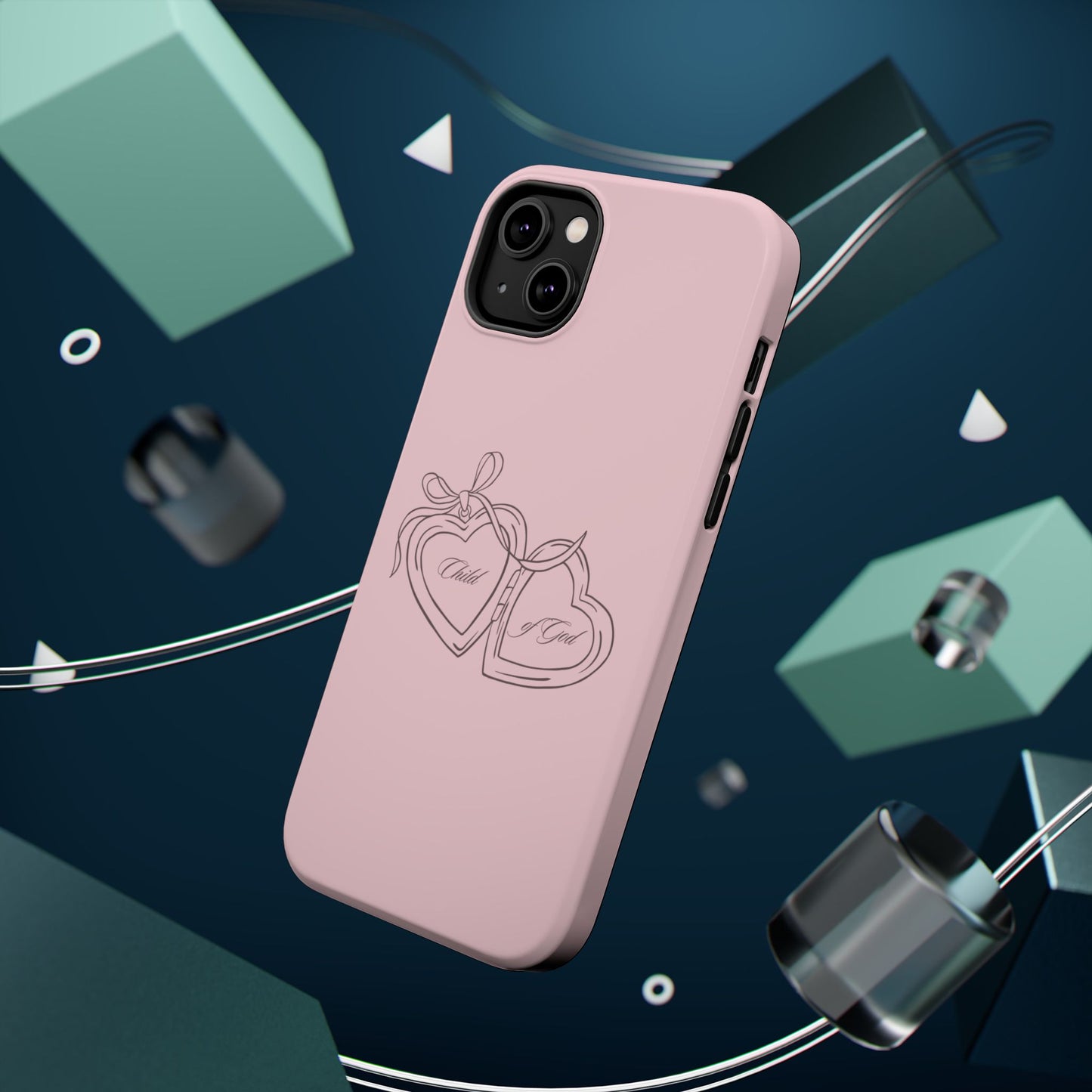 Child of God Pink Locket MagSafe Phone Case
