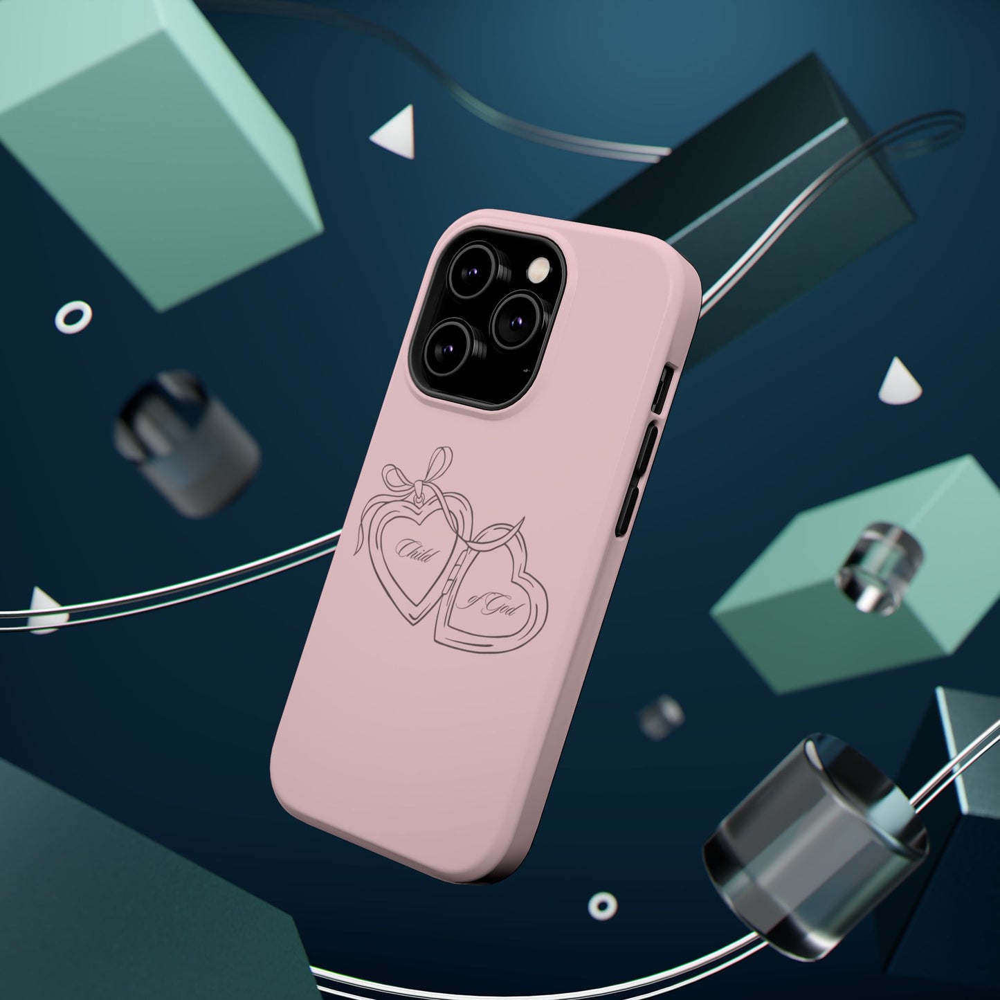 Child of God Pink Locket MagSafe Phone Case