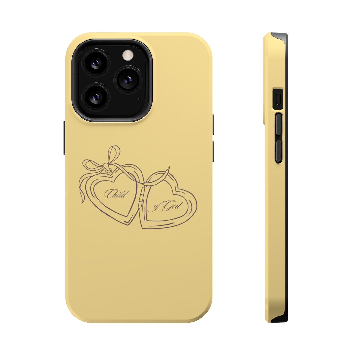 Child of God Butter Yellow Locket Phone Case MagSafe