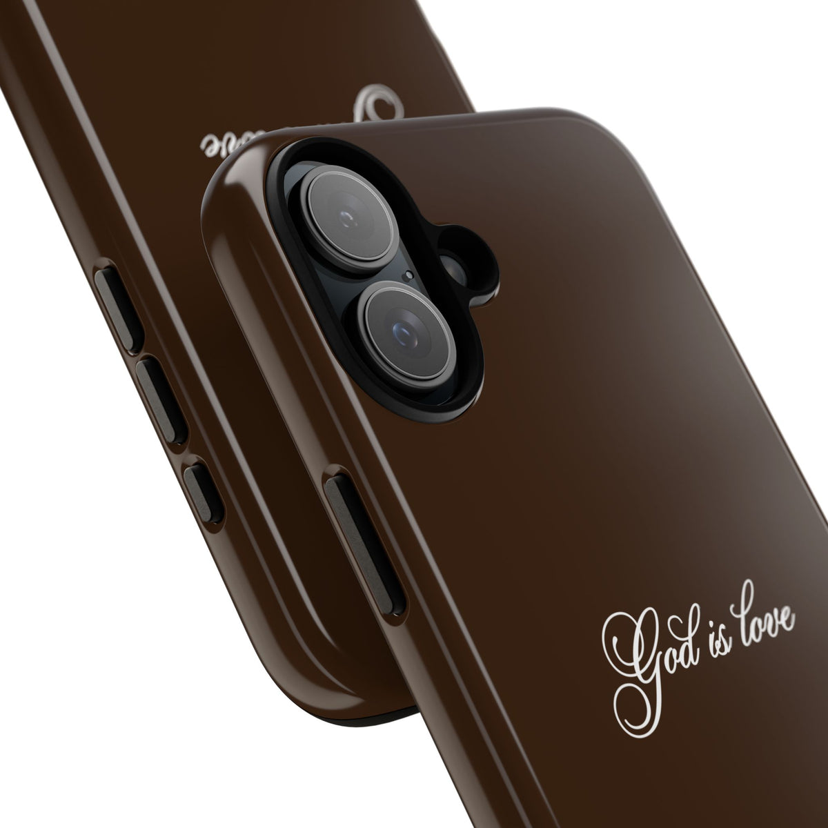 God is Love Espresso Phone Case