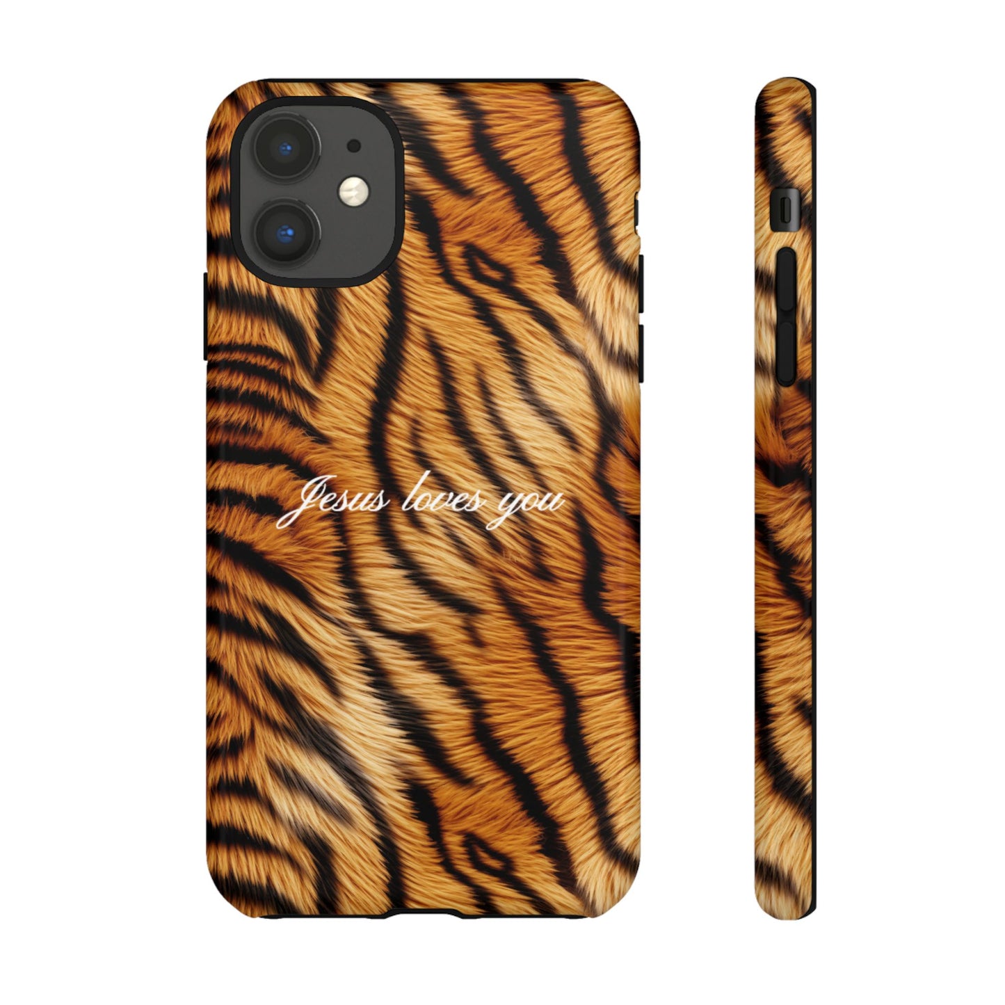 Jesus Loves You Tiger Phone Case