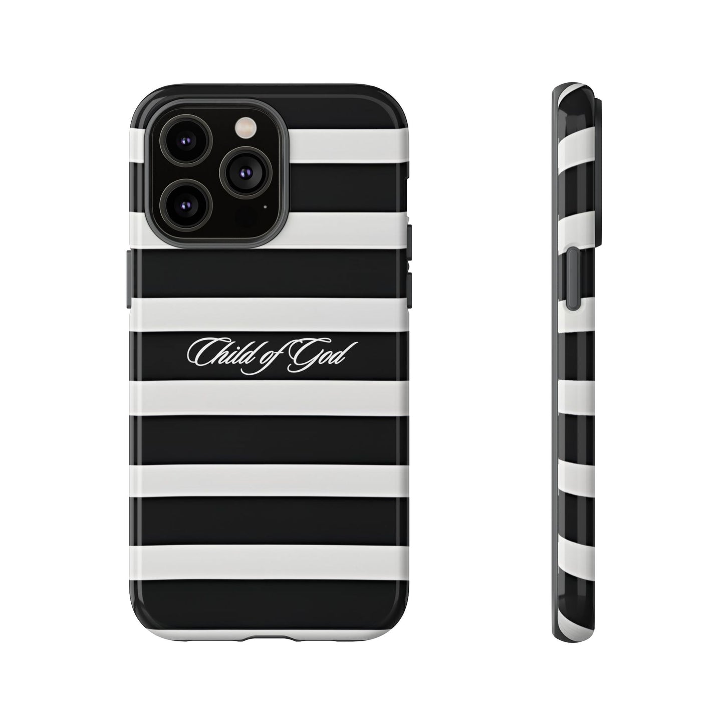 Child of God Striped Phone Case