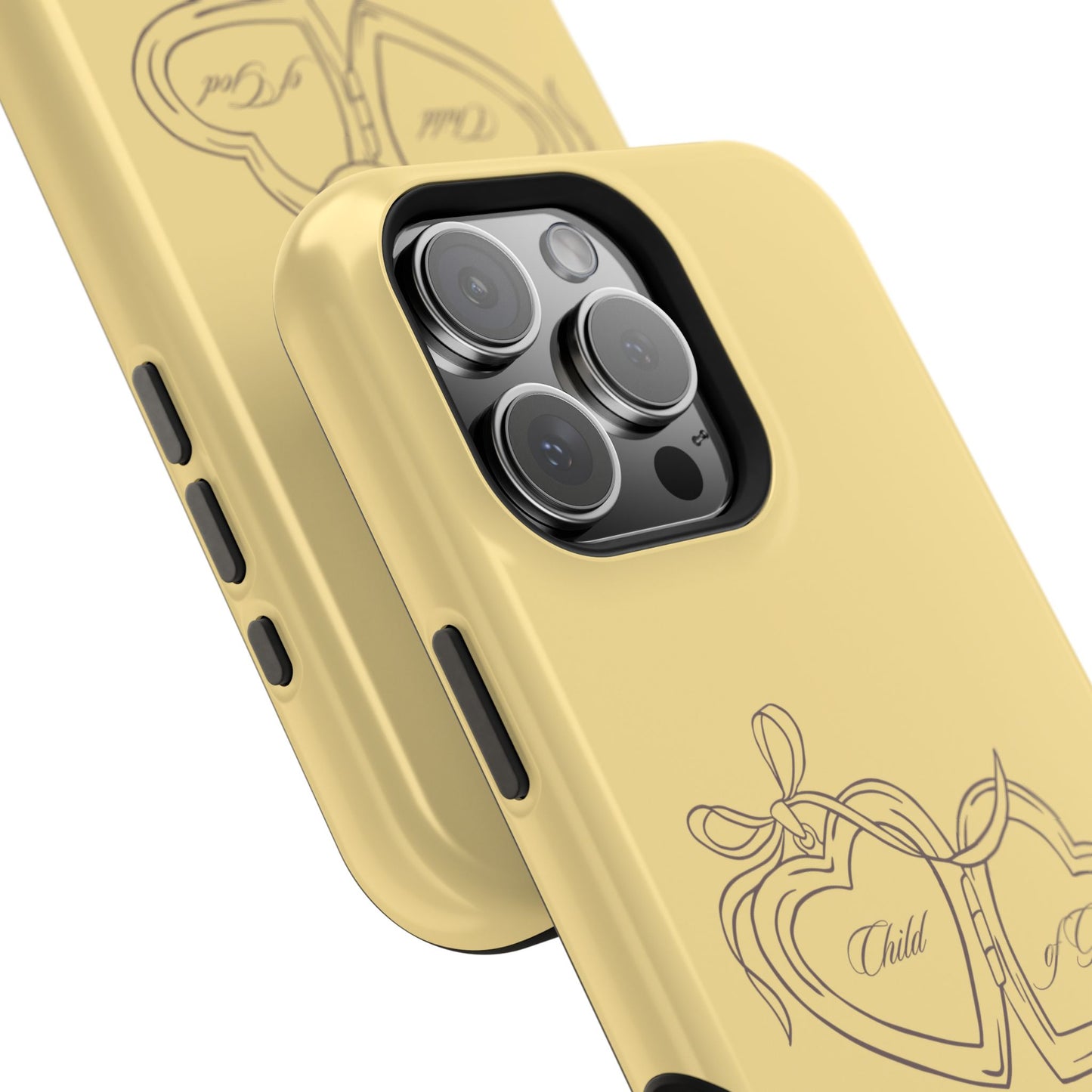 Child of God Butter Yellow Locket Phone Case MagSafe