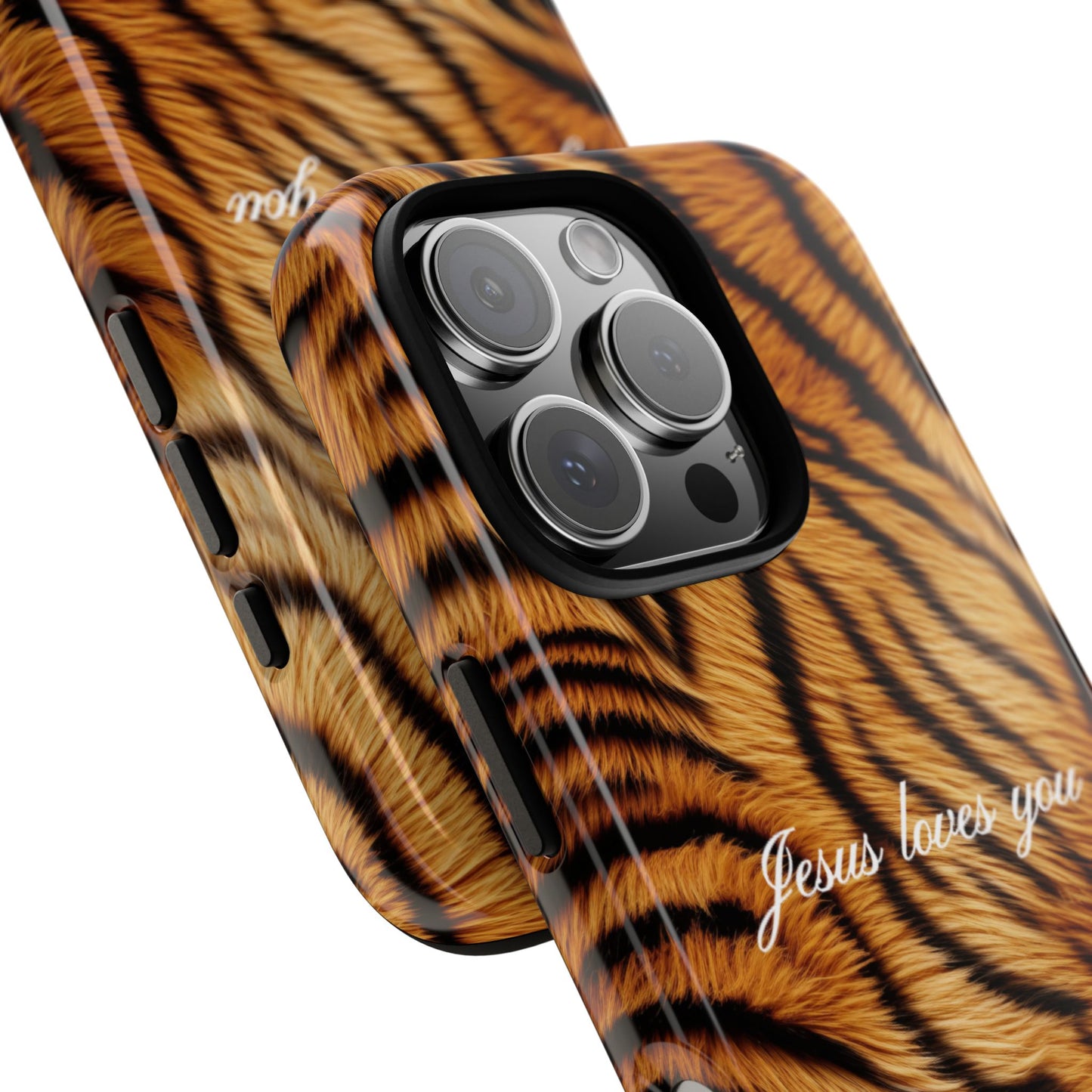 Jesus Loves You Tiger Phone Case