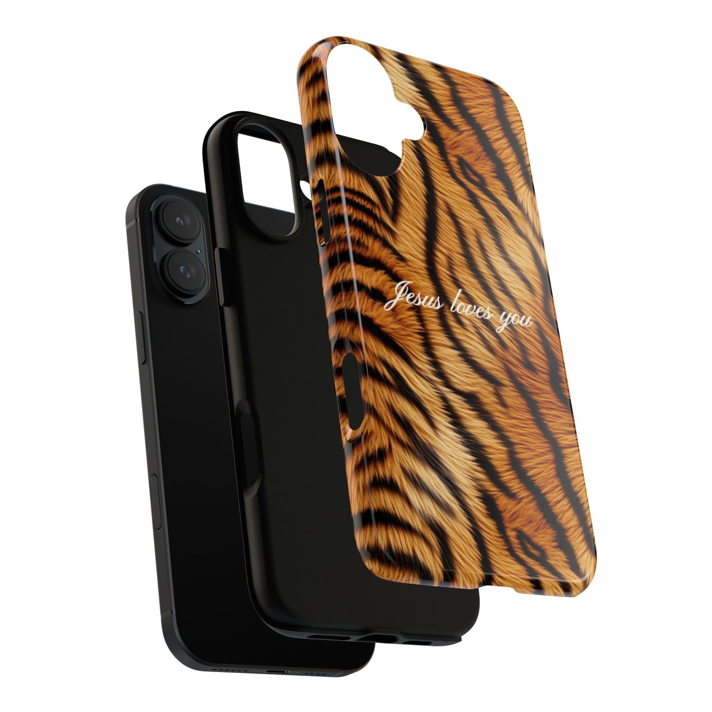 Jesus Loves You Tiger Phone Case