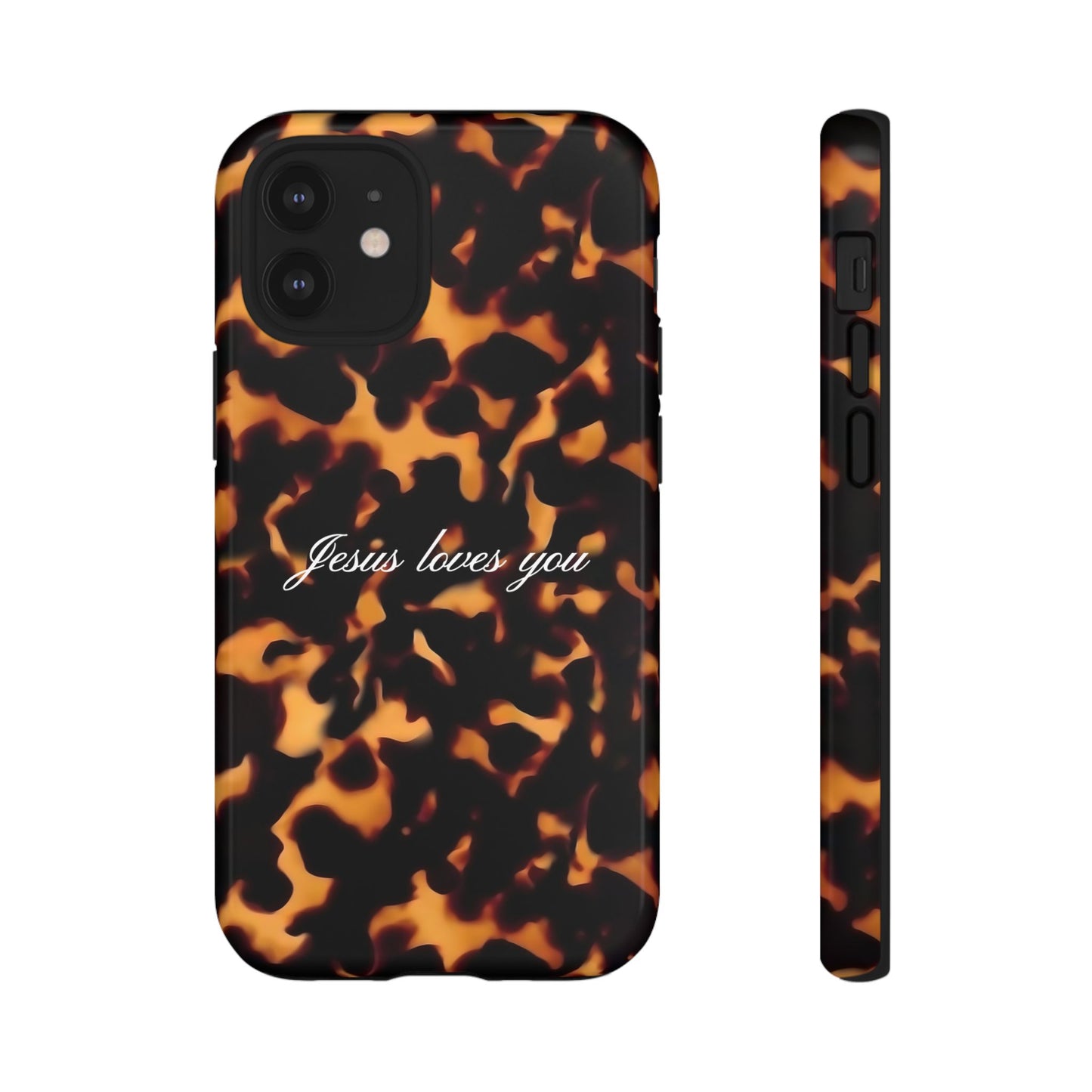 Jesus loves you Tortoise Phone Case