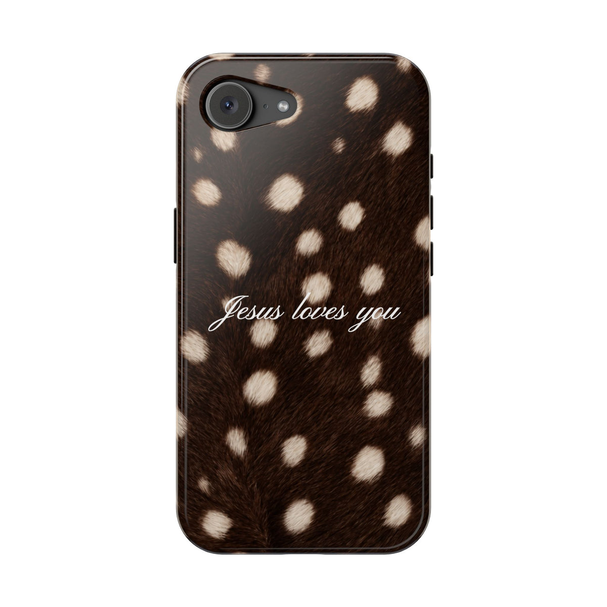 Jesus loves you Dark Fawn MagSafe Phone Case