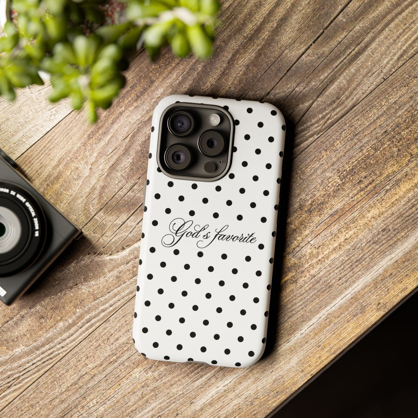 God’s favorite Polka Dot Phone Case