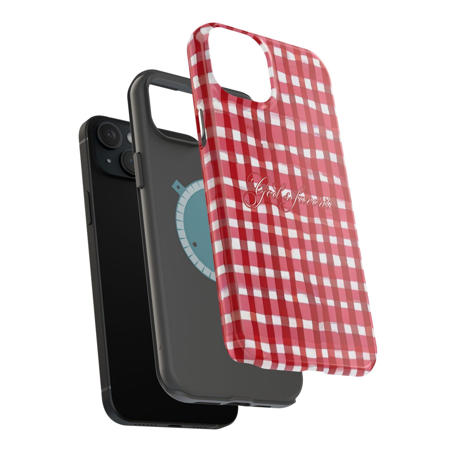God’s favorite Gingham MagSafe Phone Case
