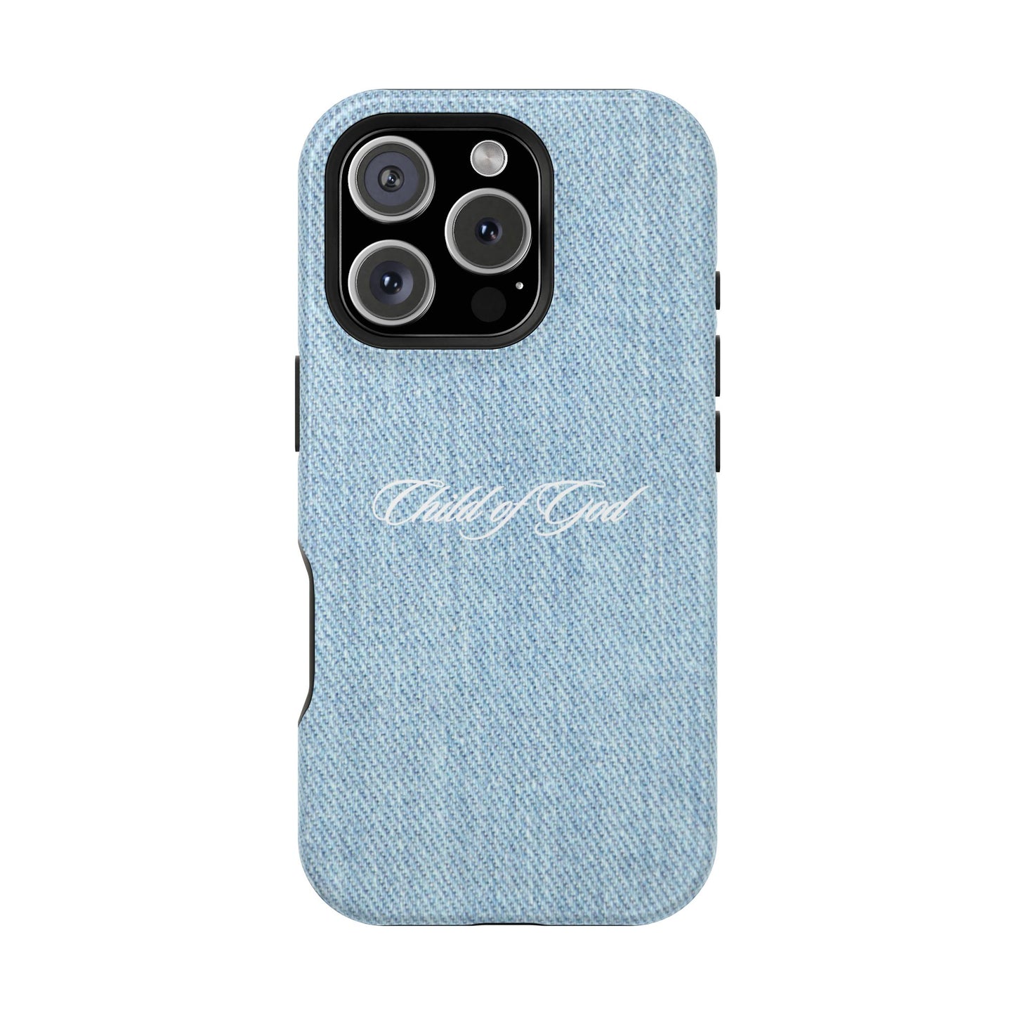 Child of God Denim Phone Case MagSafe