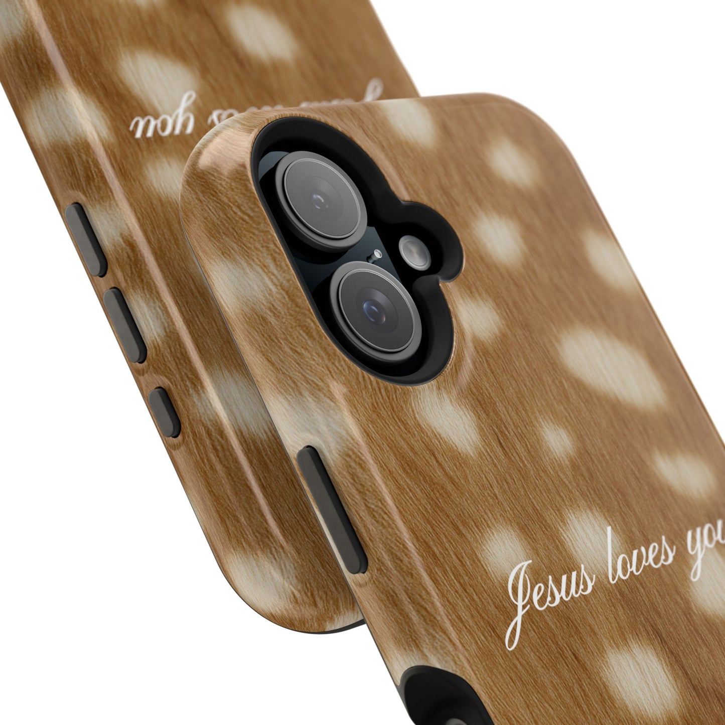 Jesus loves you Fawn MagSafe Phone Case