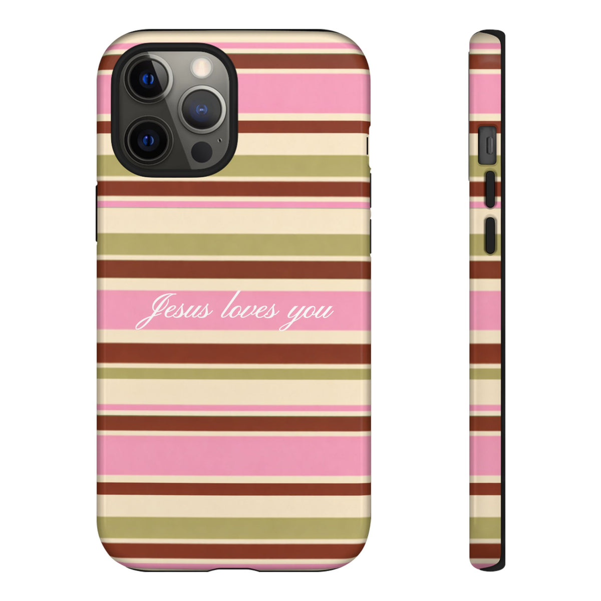 Jesus Loves You Neapolitan Phone Case