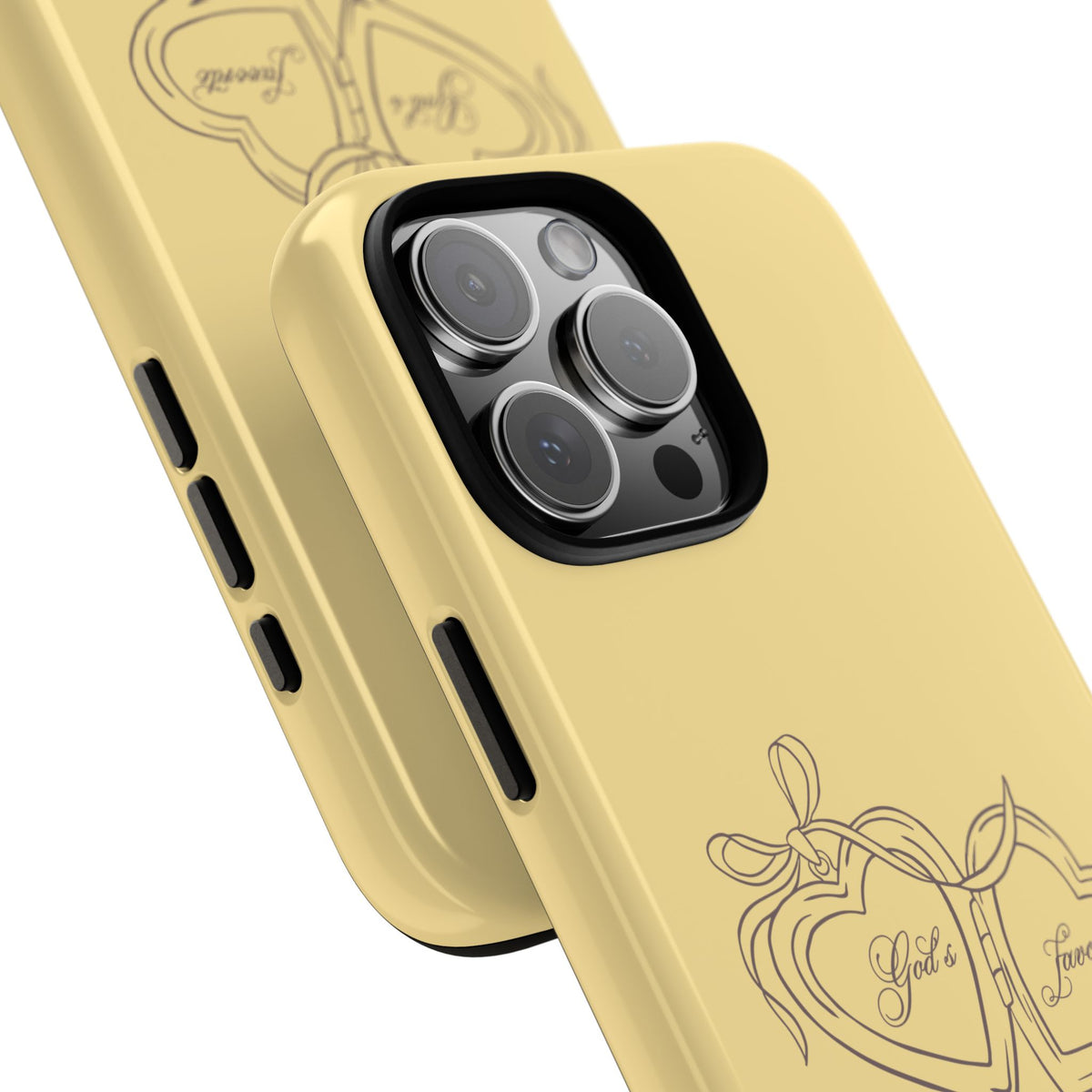 God’s favorite Butter Yellow Locket Phone Case