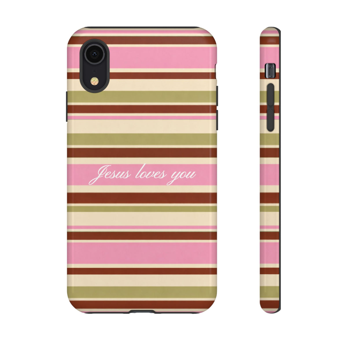 Jesus Loves You Neapolitan Phone Case