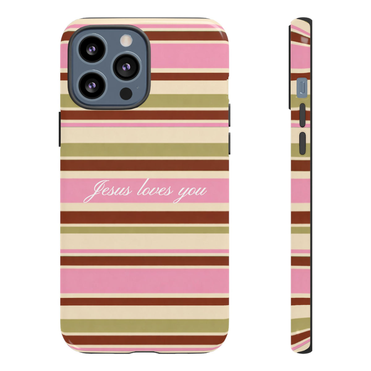 Jesus Loves You Neapolitan Phone Case
