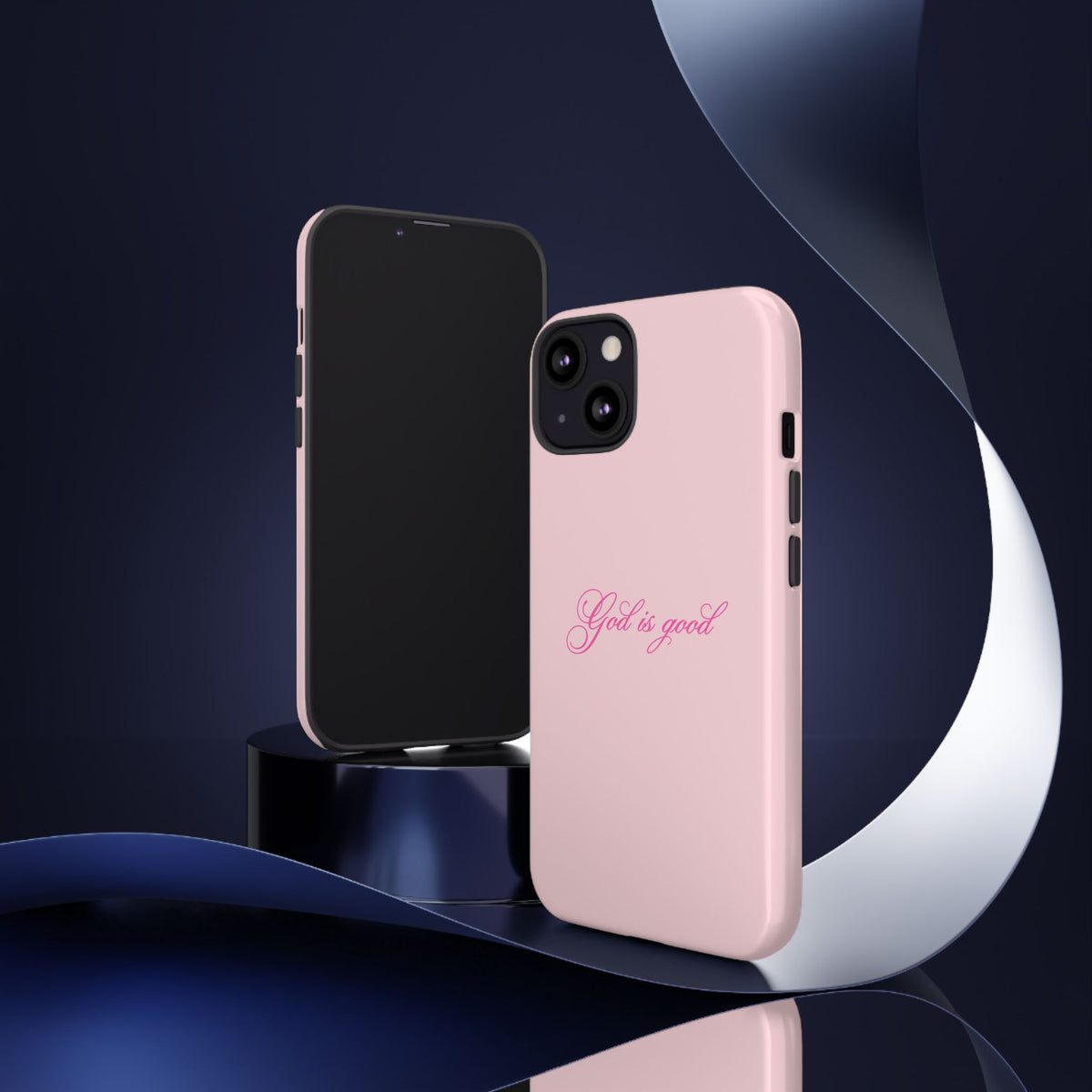 God is good Baby Pink Phone Case
