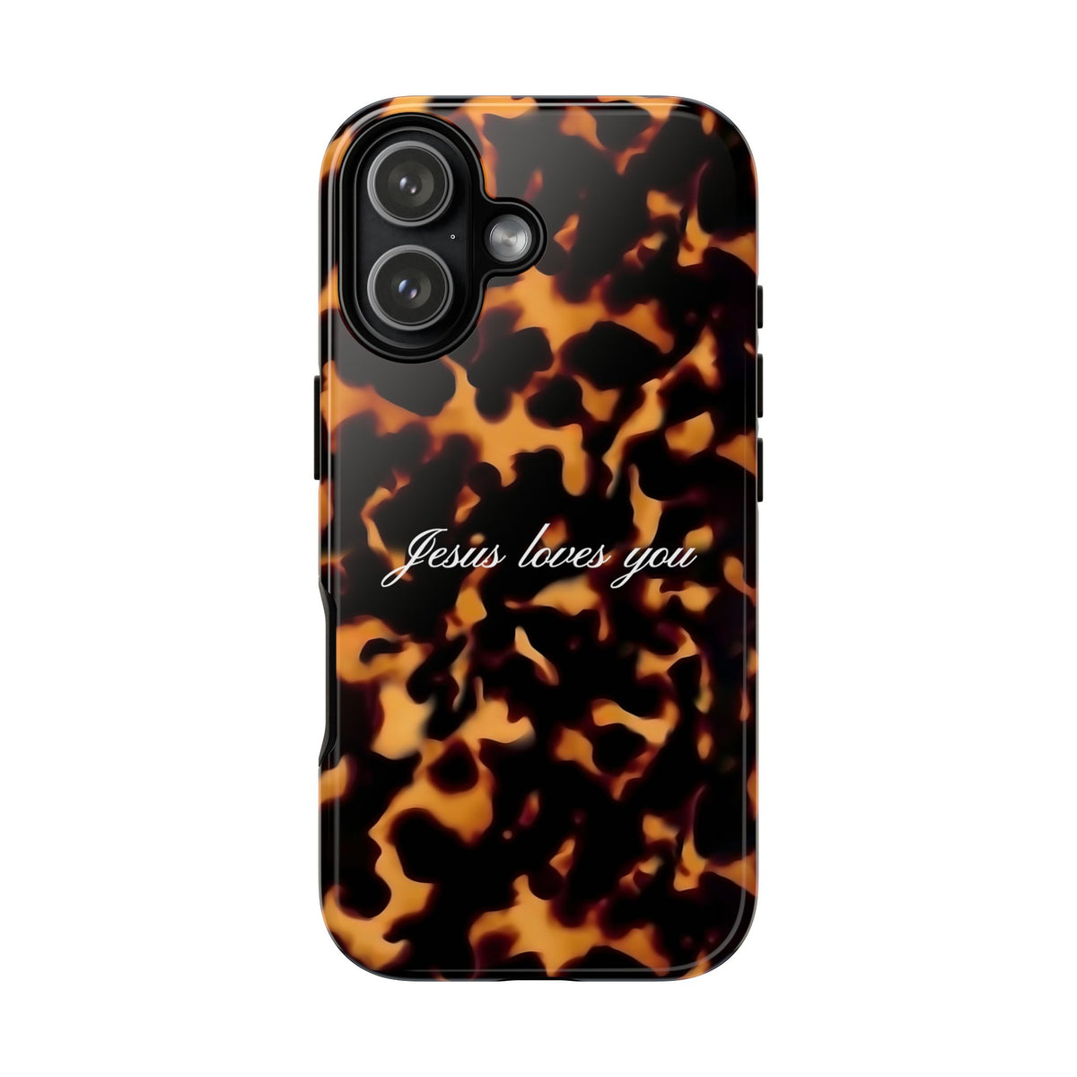 Jesus loves you Tortoise Phone Case
