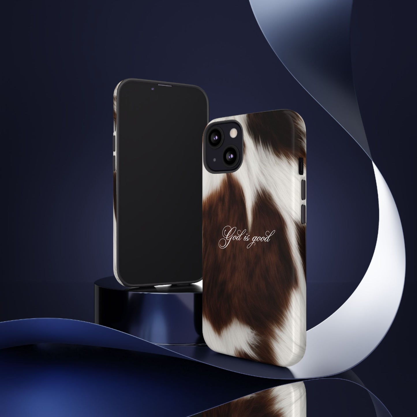 God is good Cow Phone Case