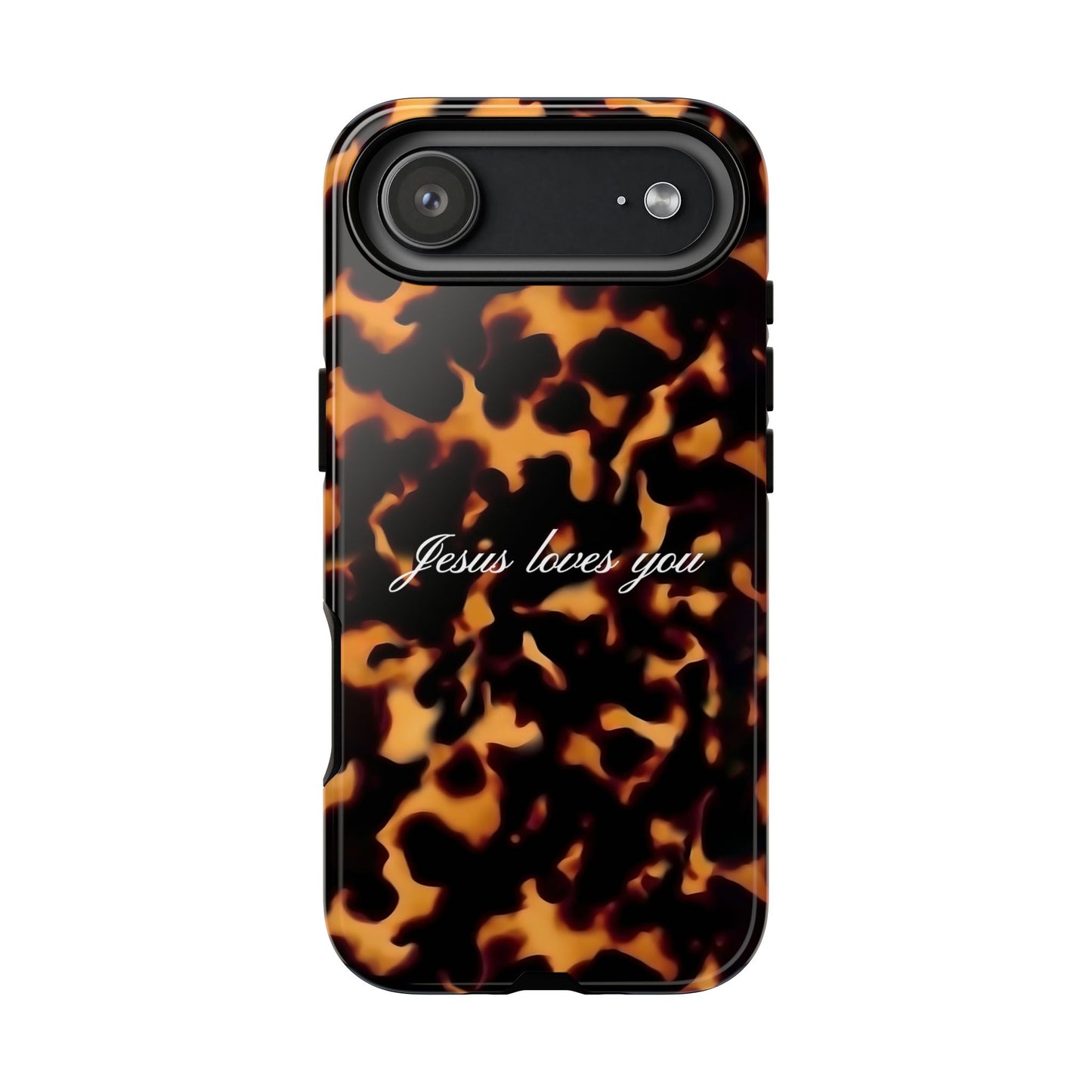 Jesus loves you Tortoise Phone Case
