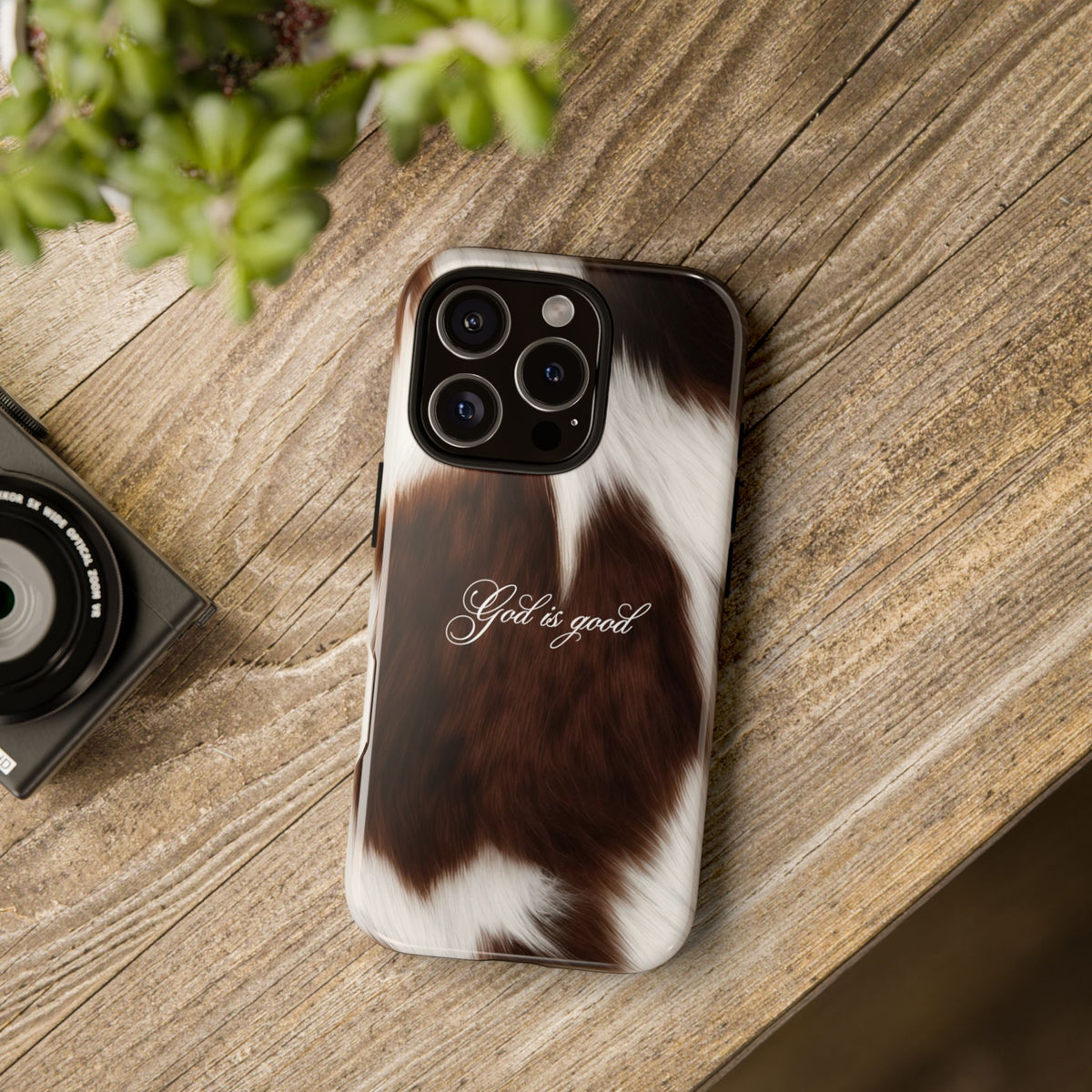 God is good Cow Phone Case