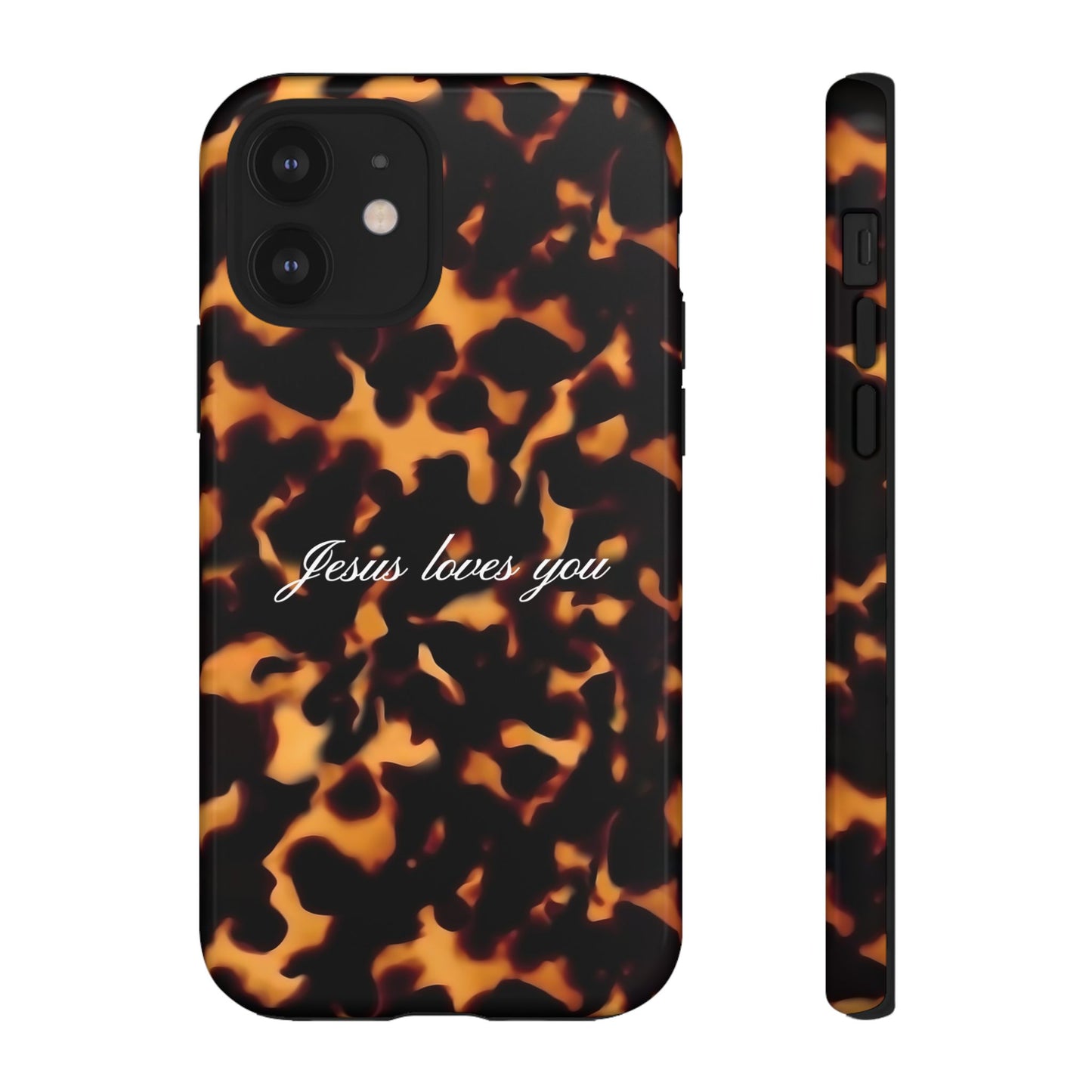 Jesus loves you Tortoise Phone Case