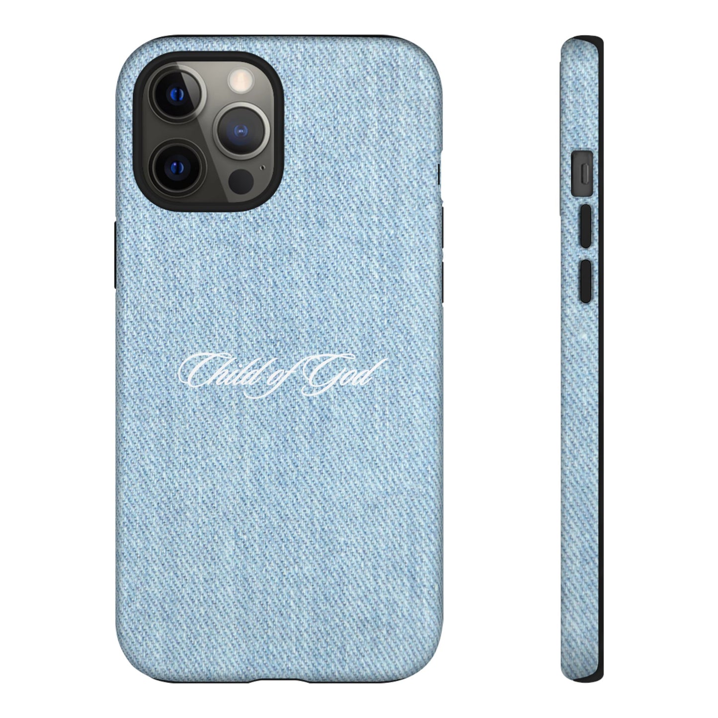 Child of God Denim Phone Case