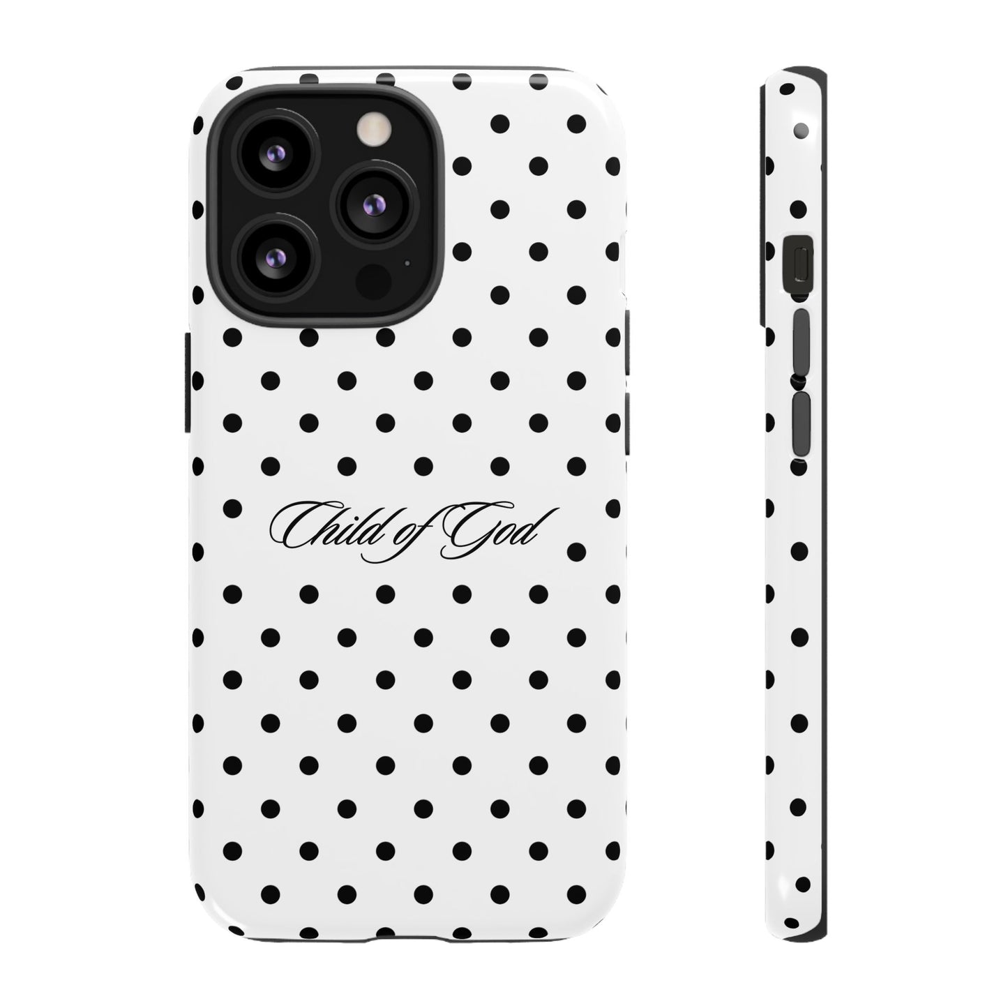 Child of God Polka Dot Phone Case