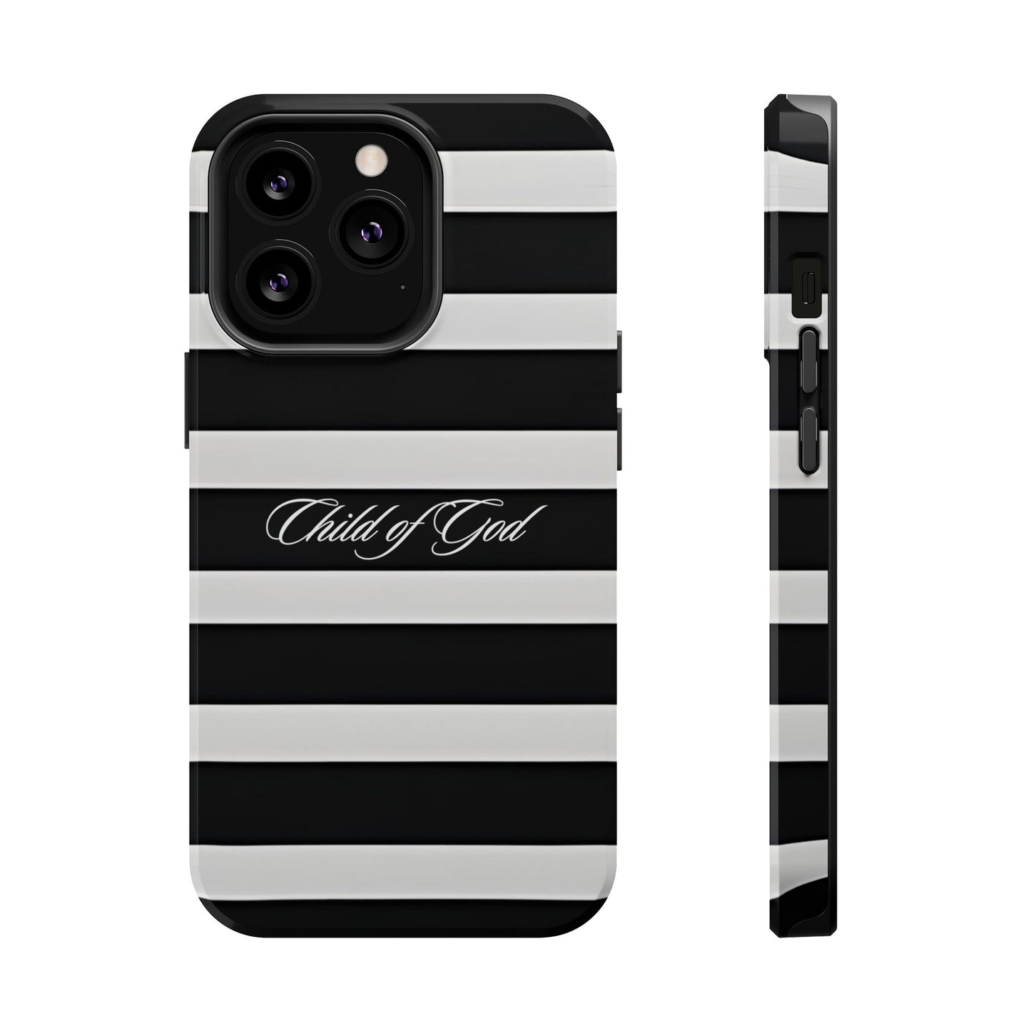Phone Case - Child of God Striped MagSafe Phone Case