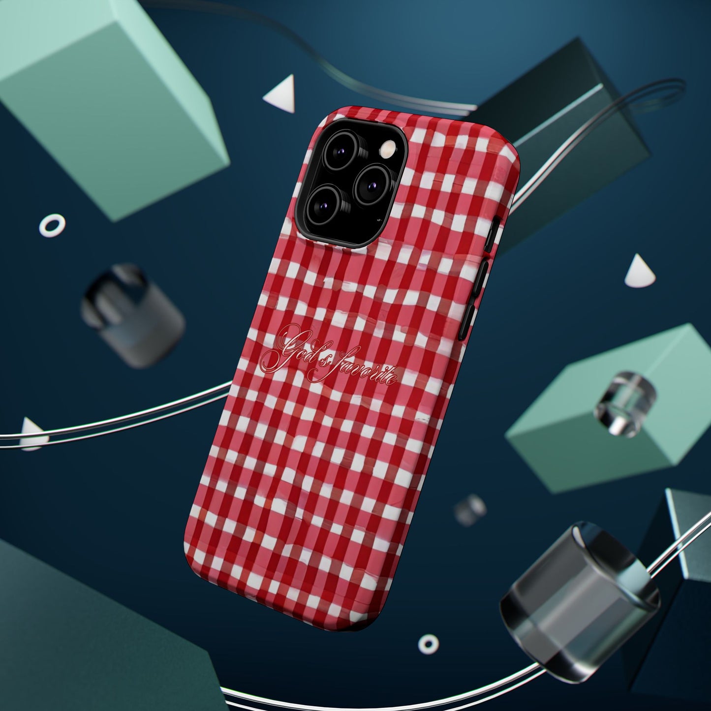 God’s favorite Gingham MagSafe Phone Case