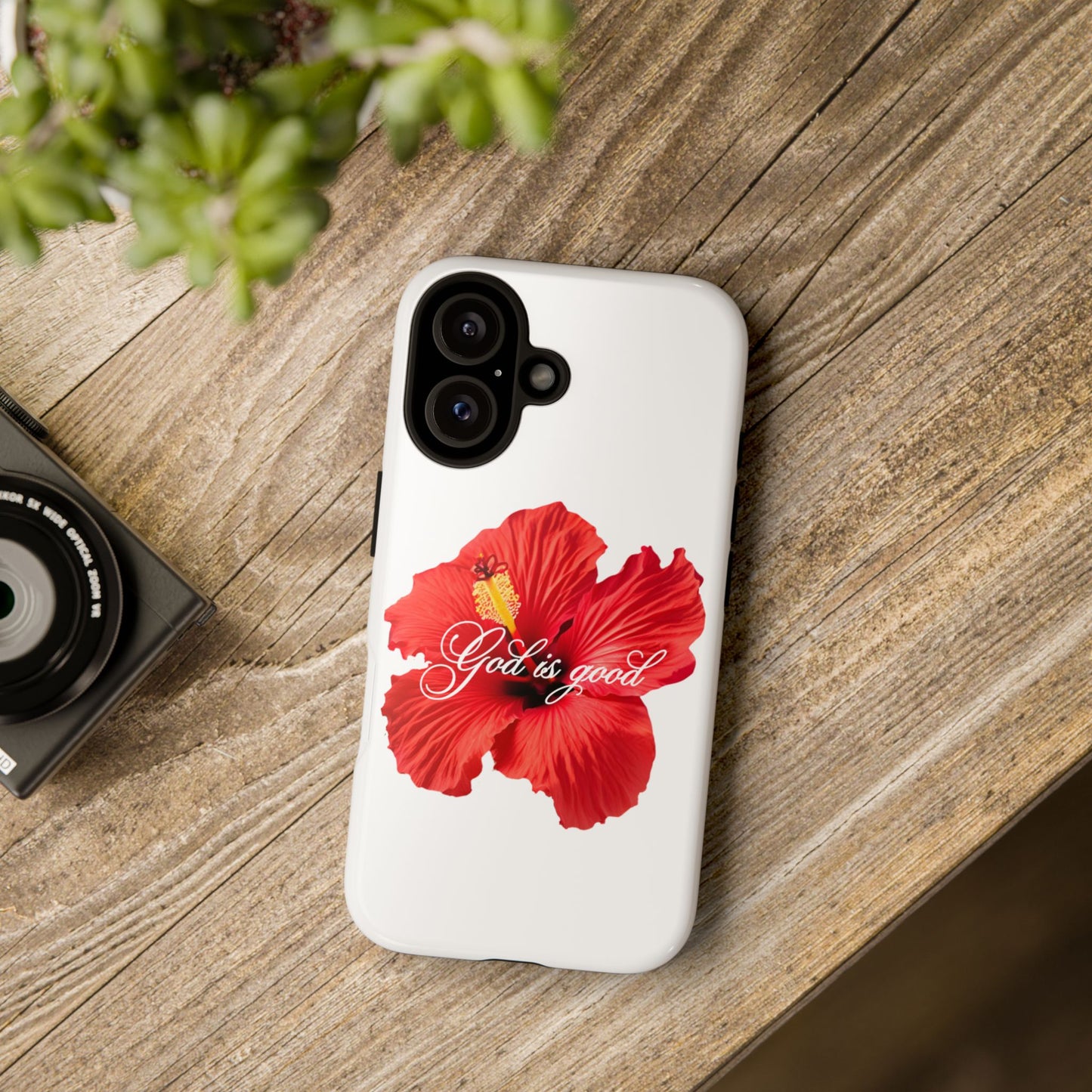 God is good Flower Phone Case