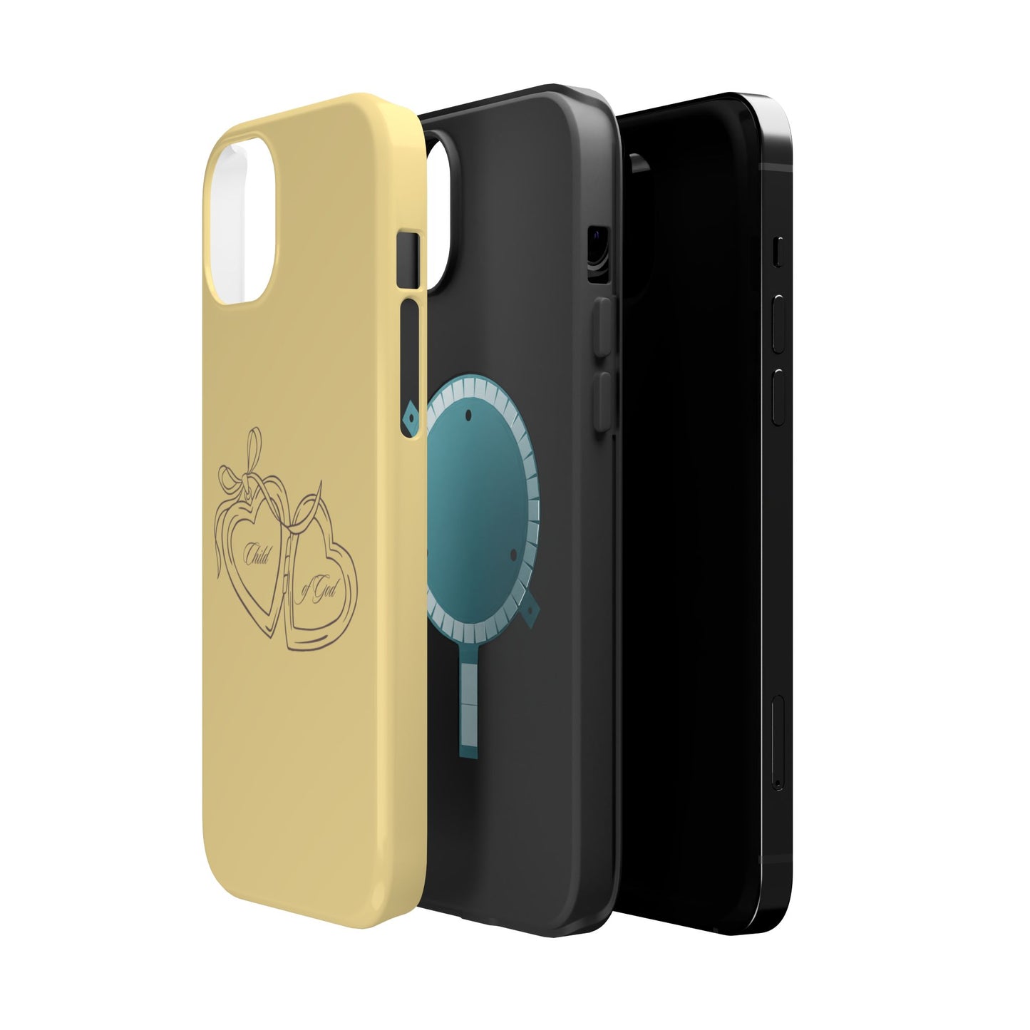 Child of God Butter Yellow Locket Phone Case MagSafe