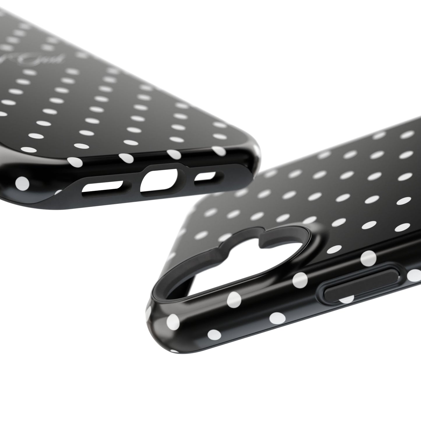 Child of God Black Polka Dot MagSafe Phone Case