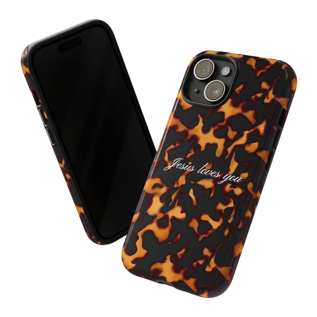 Jesus loves you Tortoise Phone Case