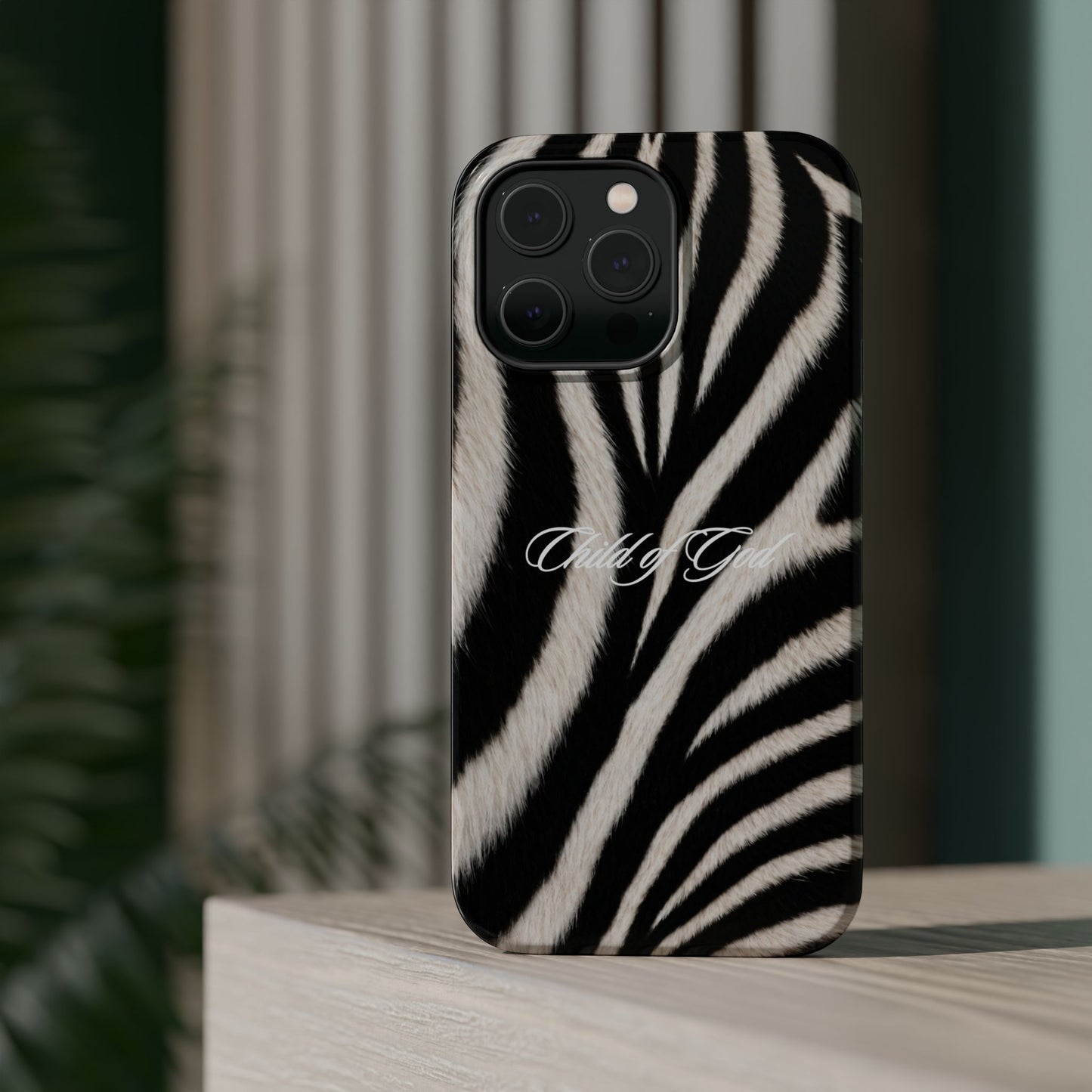 Child of God Zebra MagSafe Phone Case