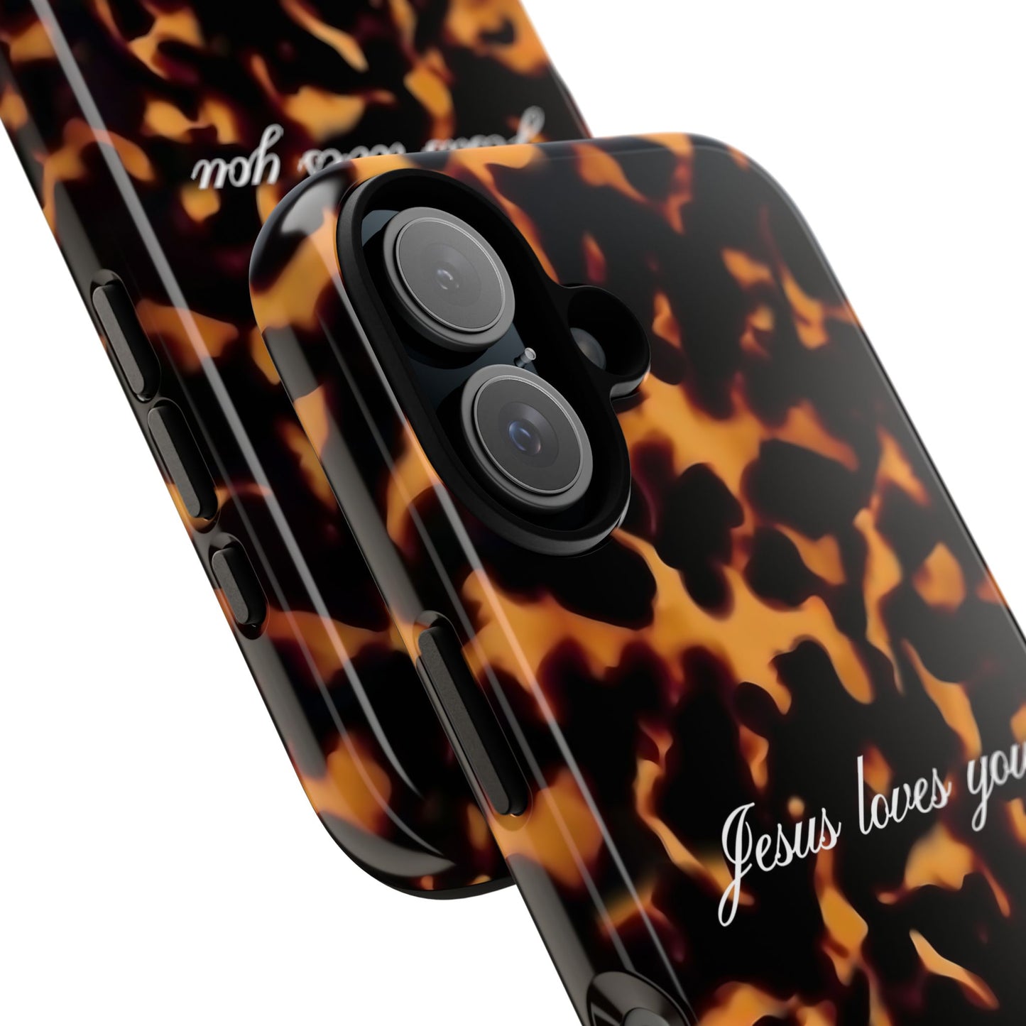 Jesus loves you Tortoise Phone Case