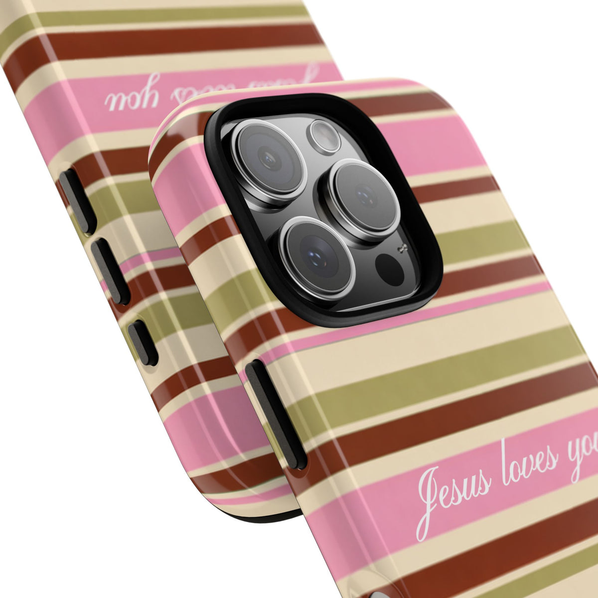 Jesus Loves You Neapolitan Phone Case