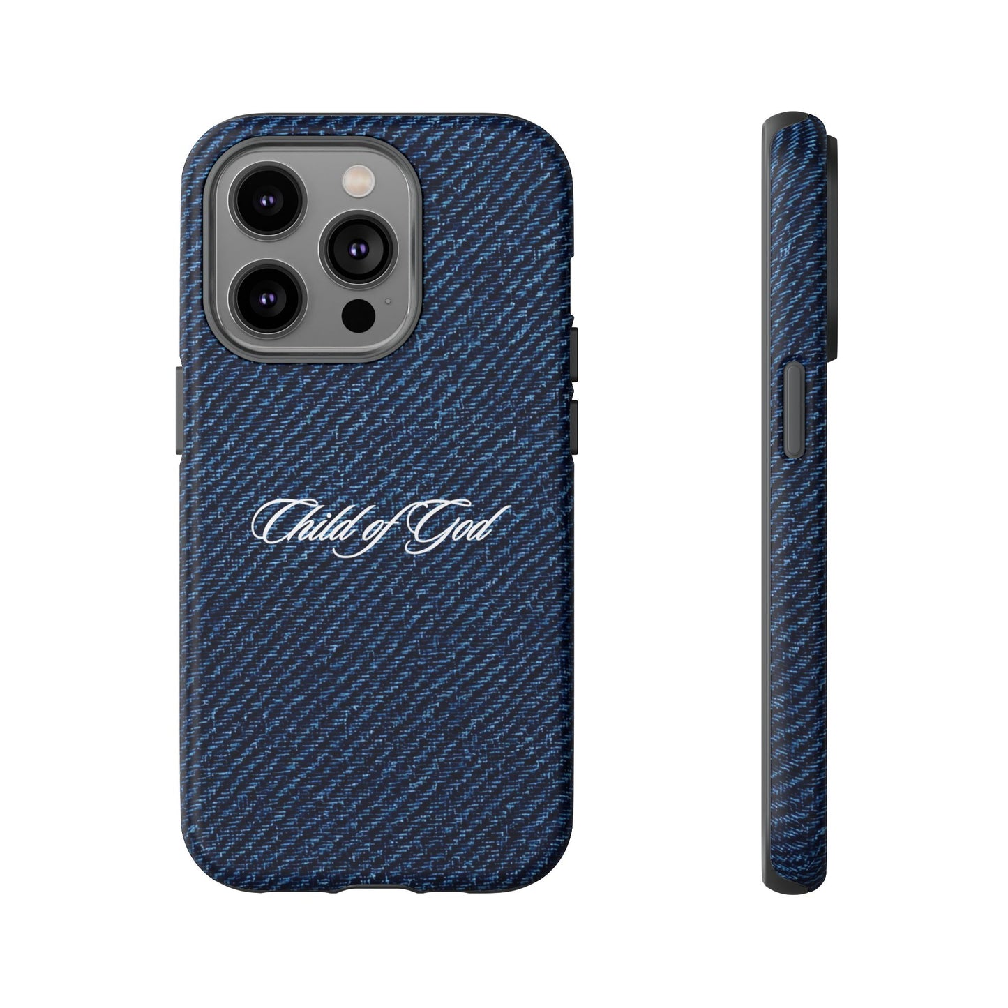 Child of God Denim Phone Case
