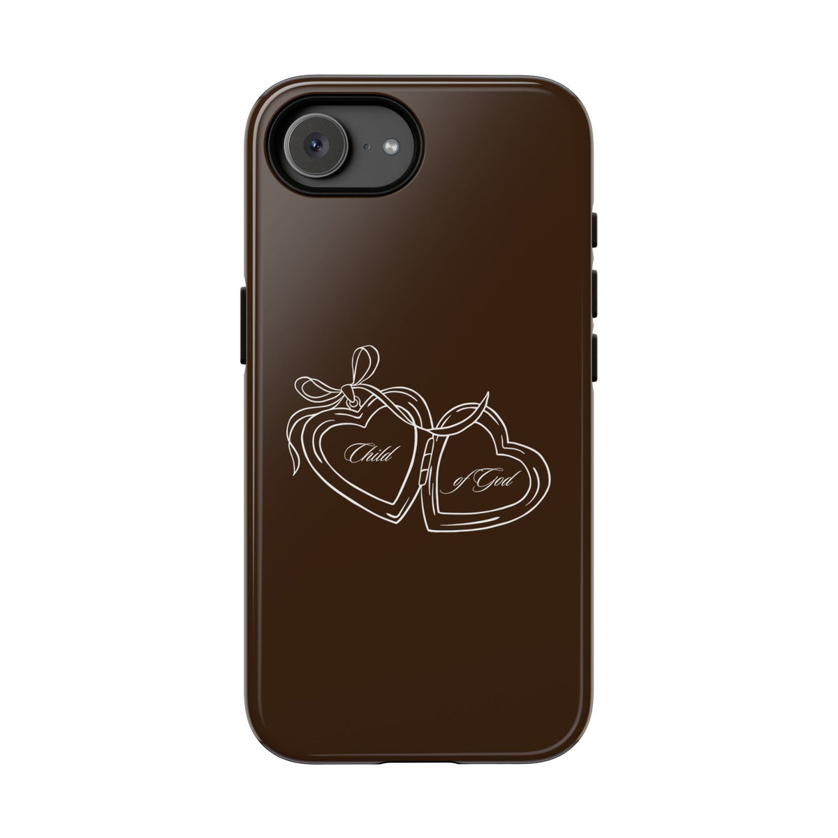 Child of God Espresso Locket Phone Case