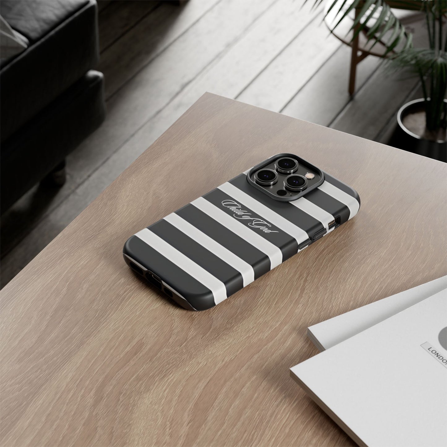 Child of God Striped Phone Case