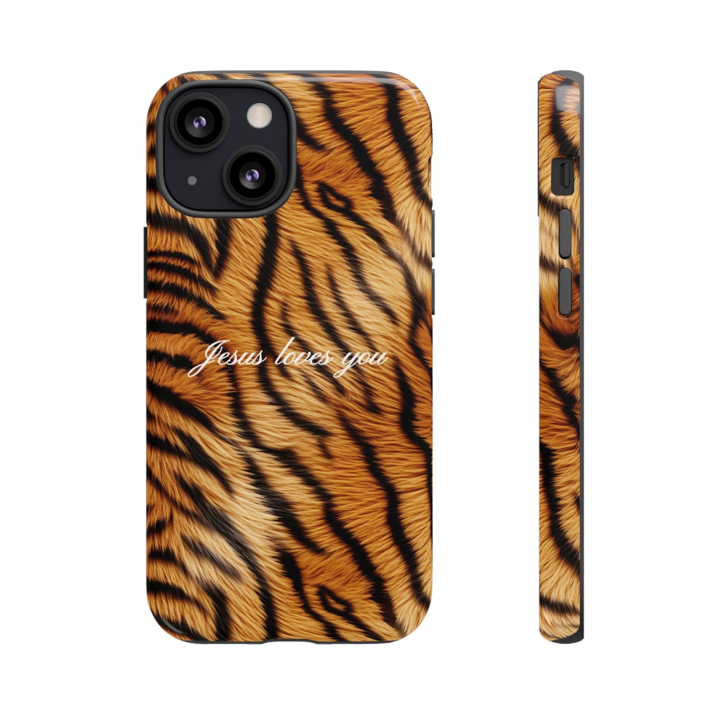 Jesus Loves You Tiger Phone Case