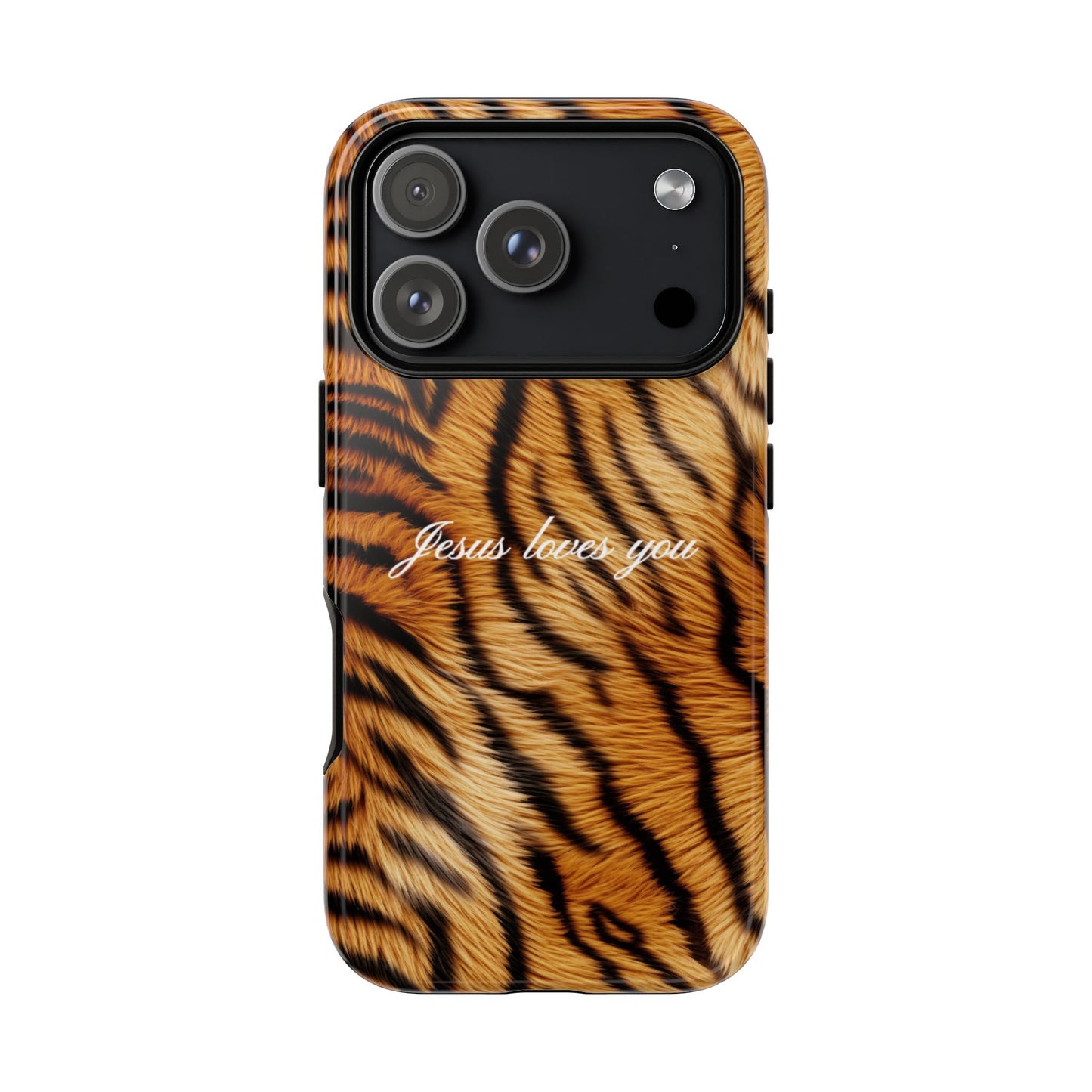 Jesus Loves You Tiger Phone Case