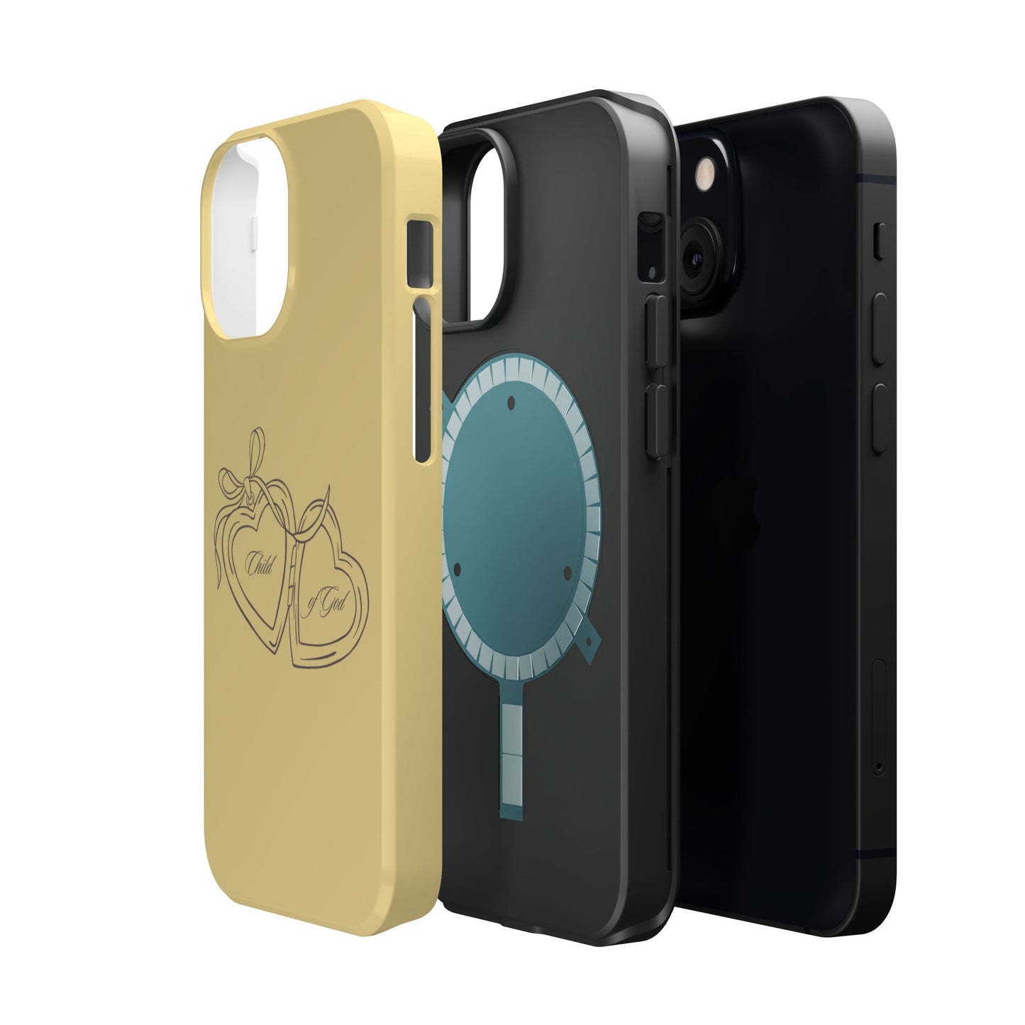 Child of God Butter Yellow Locket Phone Case MagSafe