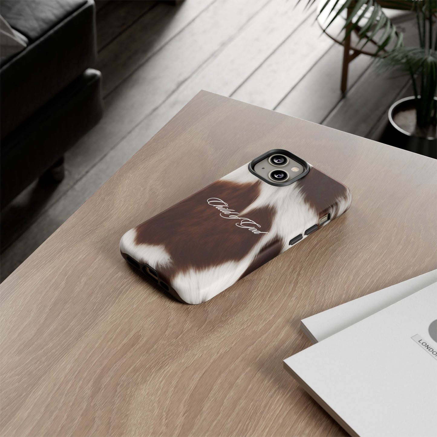 Child of God Cow Phone Case