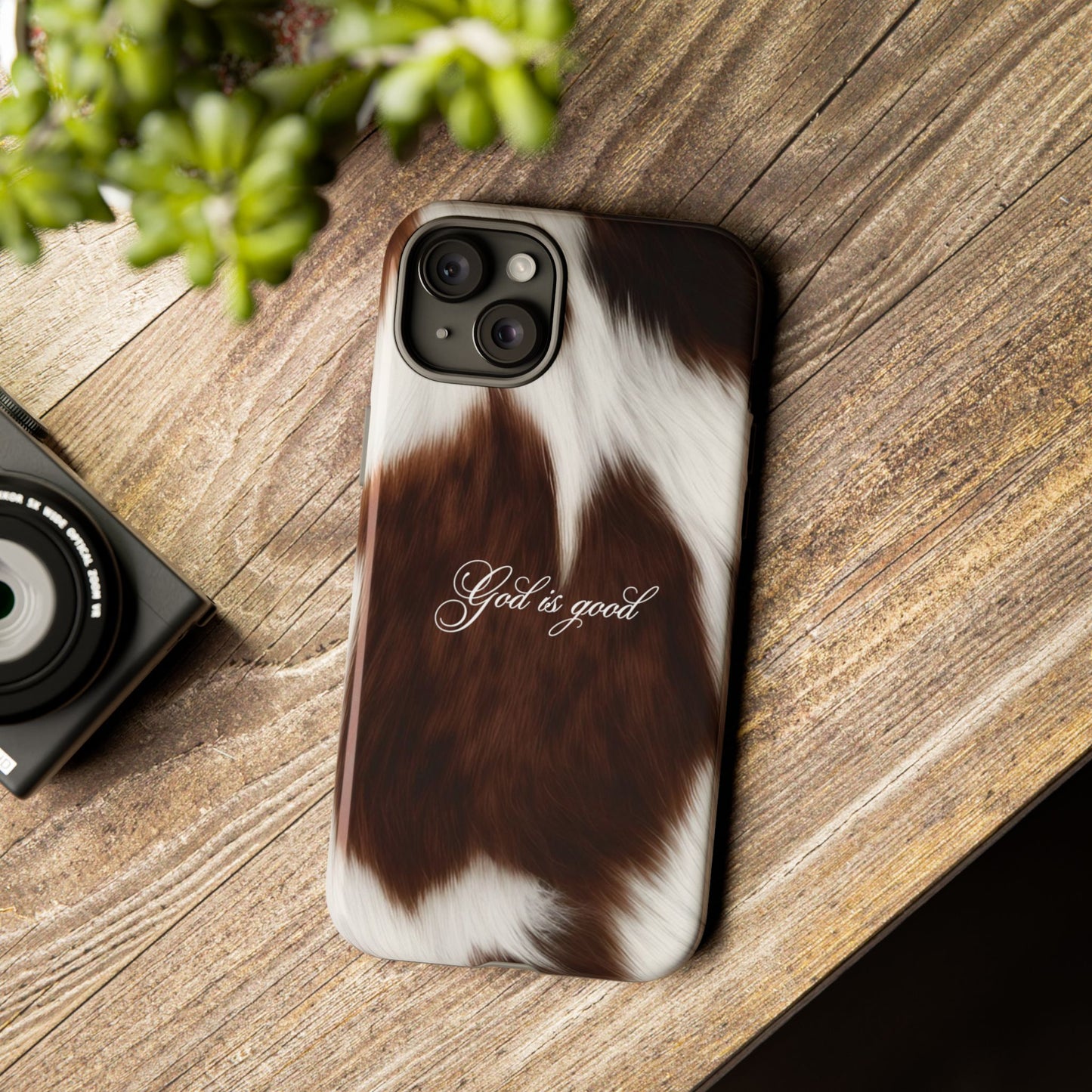 God is good Cow Phone Case
